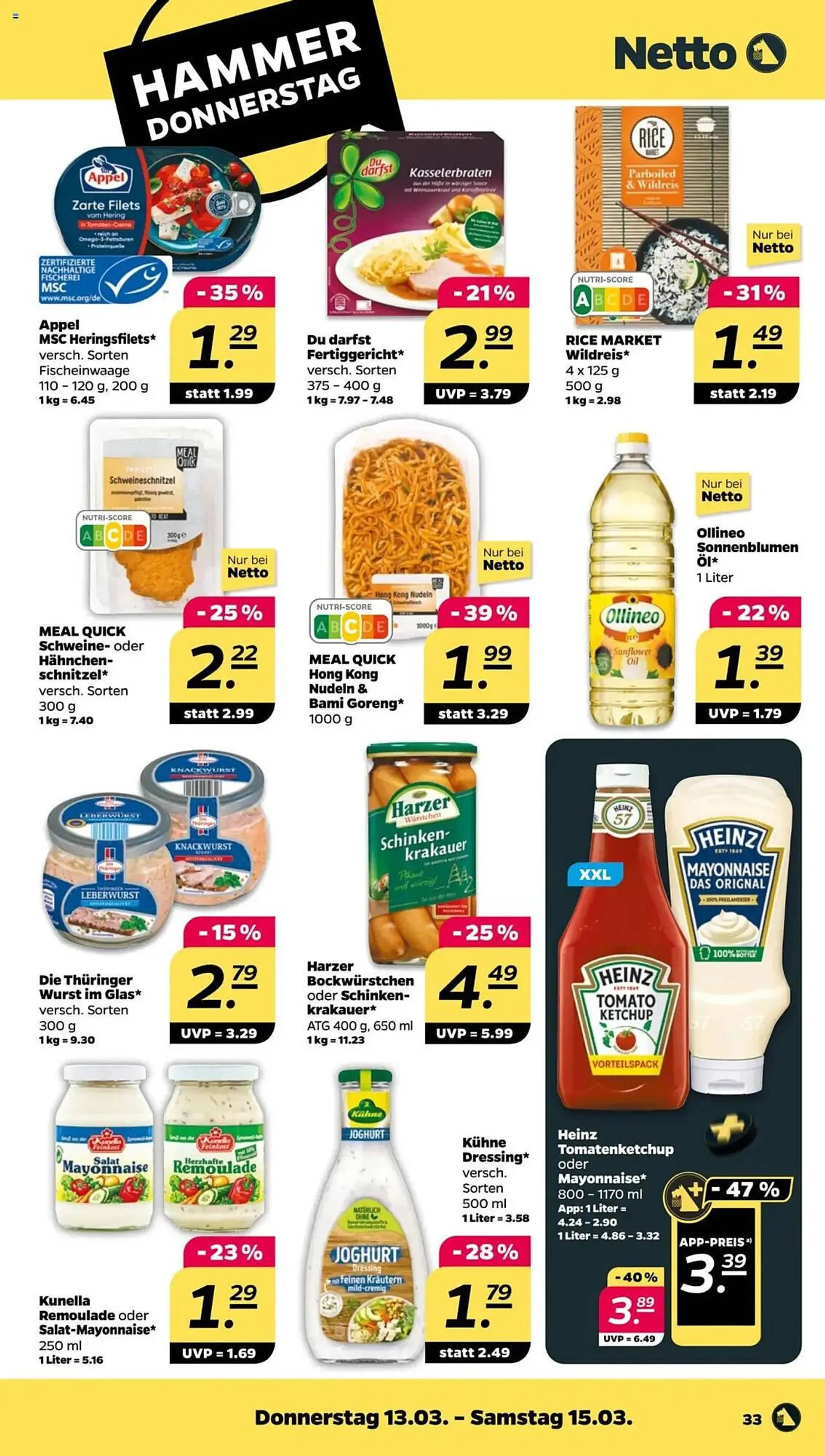 NETTO Prospekt von 10. März bis 15. März 2025 - Prospekt seite 33