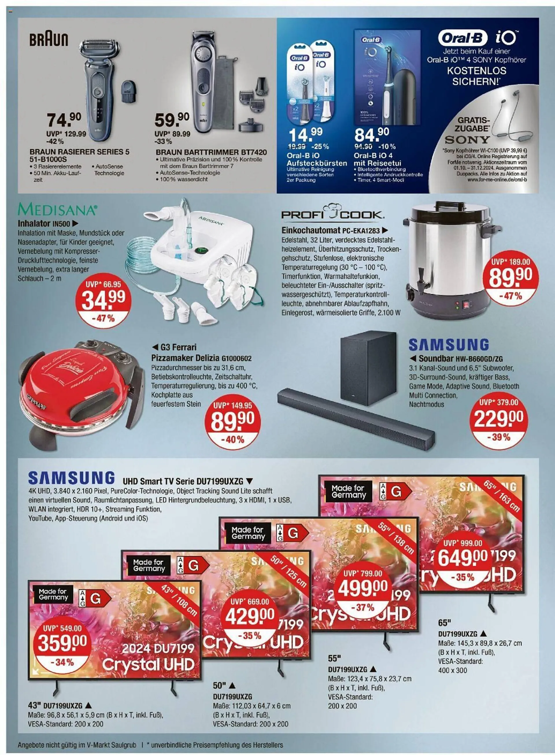 V Markt Prospekt von 7. November bis 13. November 2024 - Prospekt seite 16