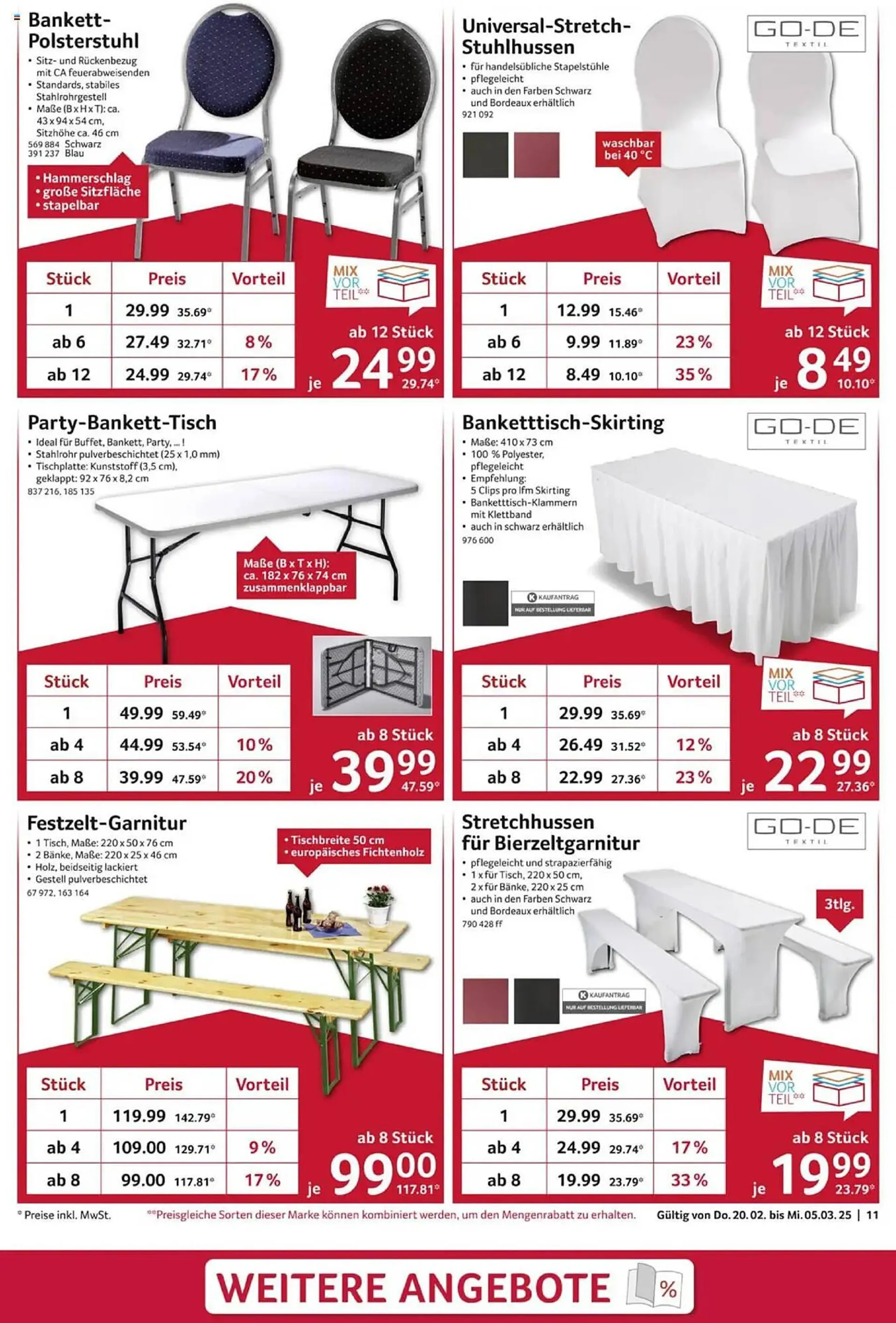 Selgros Prospekt von 20. Februar bis 5. März 2025 - Prospekt seite 11