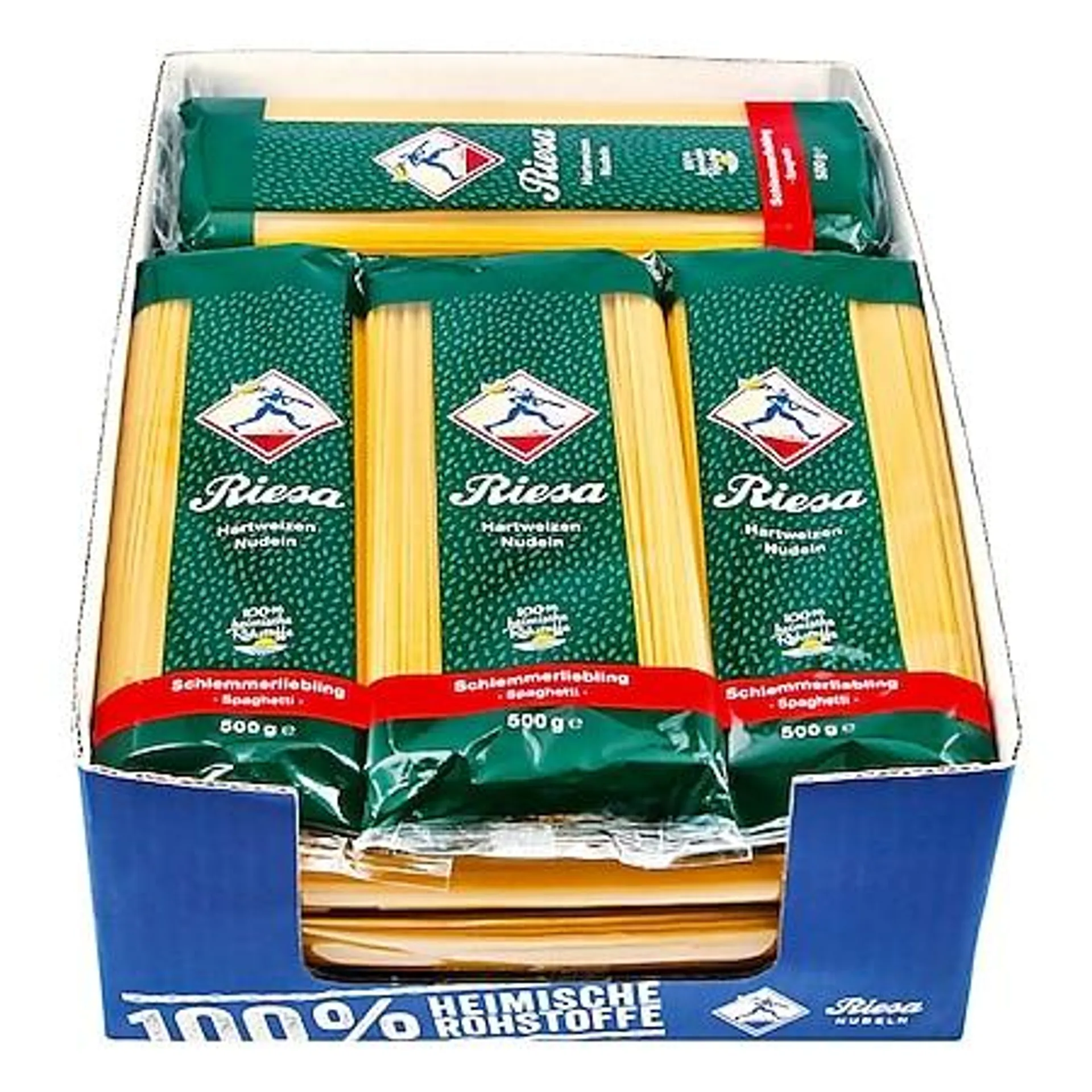 Riesa Schlemmerliebling Spaghetti 500 g, 20er Pack