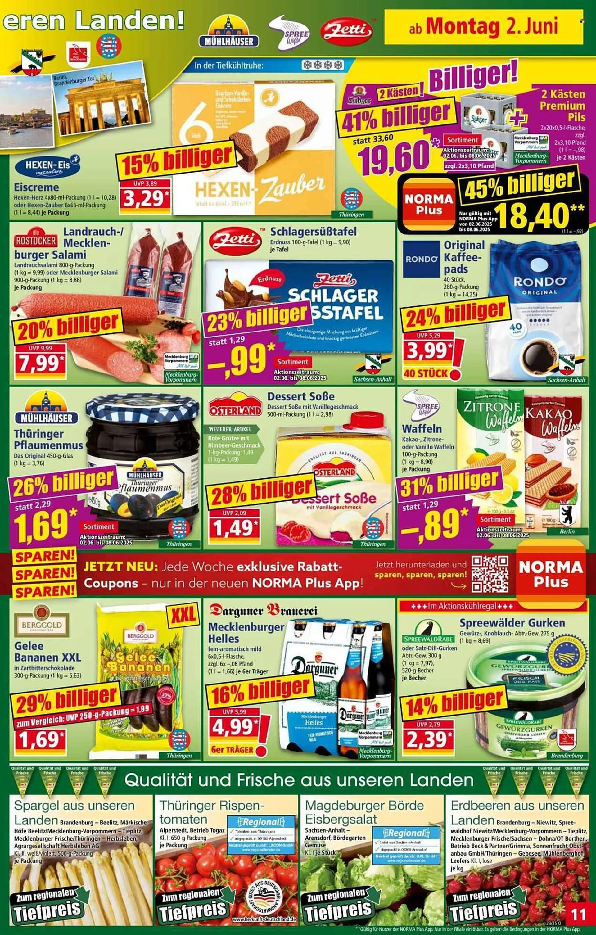 Norma Prospekt von 2. Juni bis 8. Juni 2025 - Prospekt seite 11