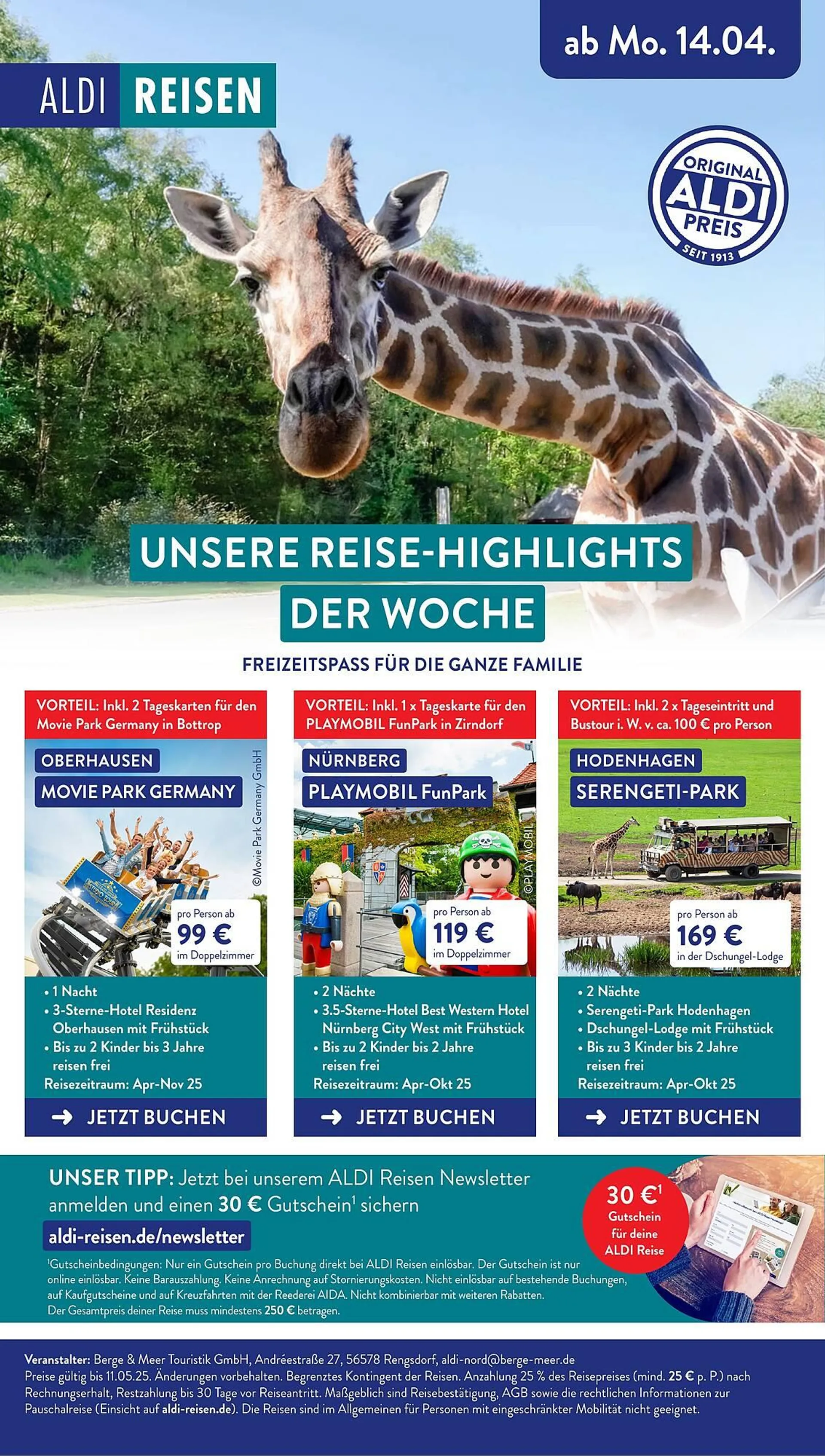 Aldi Nord Prospekt von 28. April bis 3. Mai 2025 - Prospekt seite 41