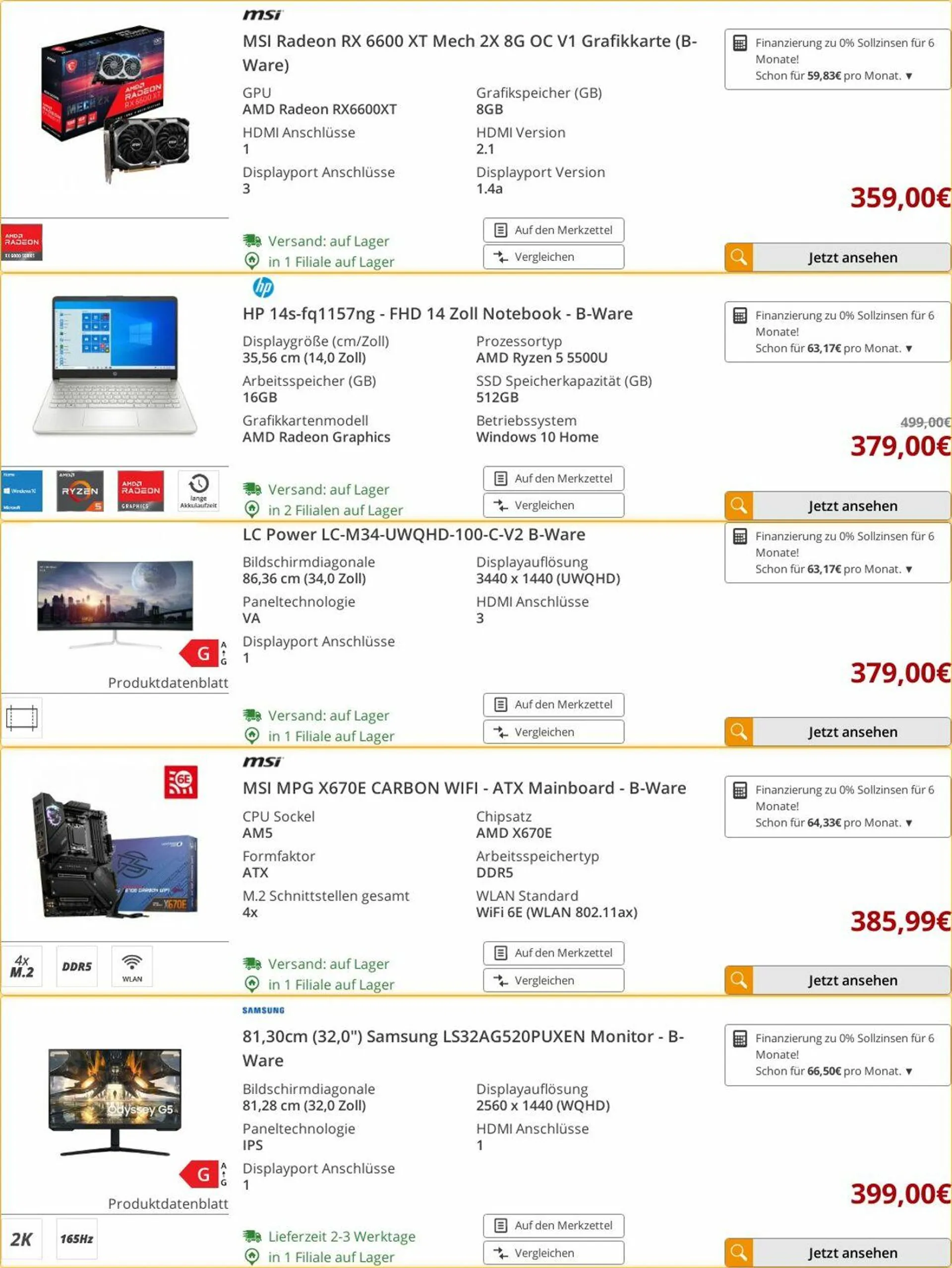 ARLT Computer Aktueller Prospekt von 17. Februar bis 23. Februar 2025 - Prospekt seite 34