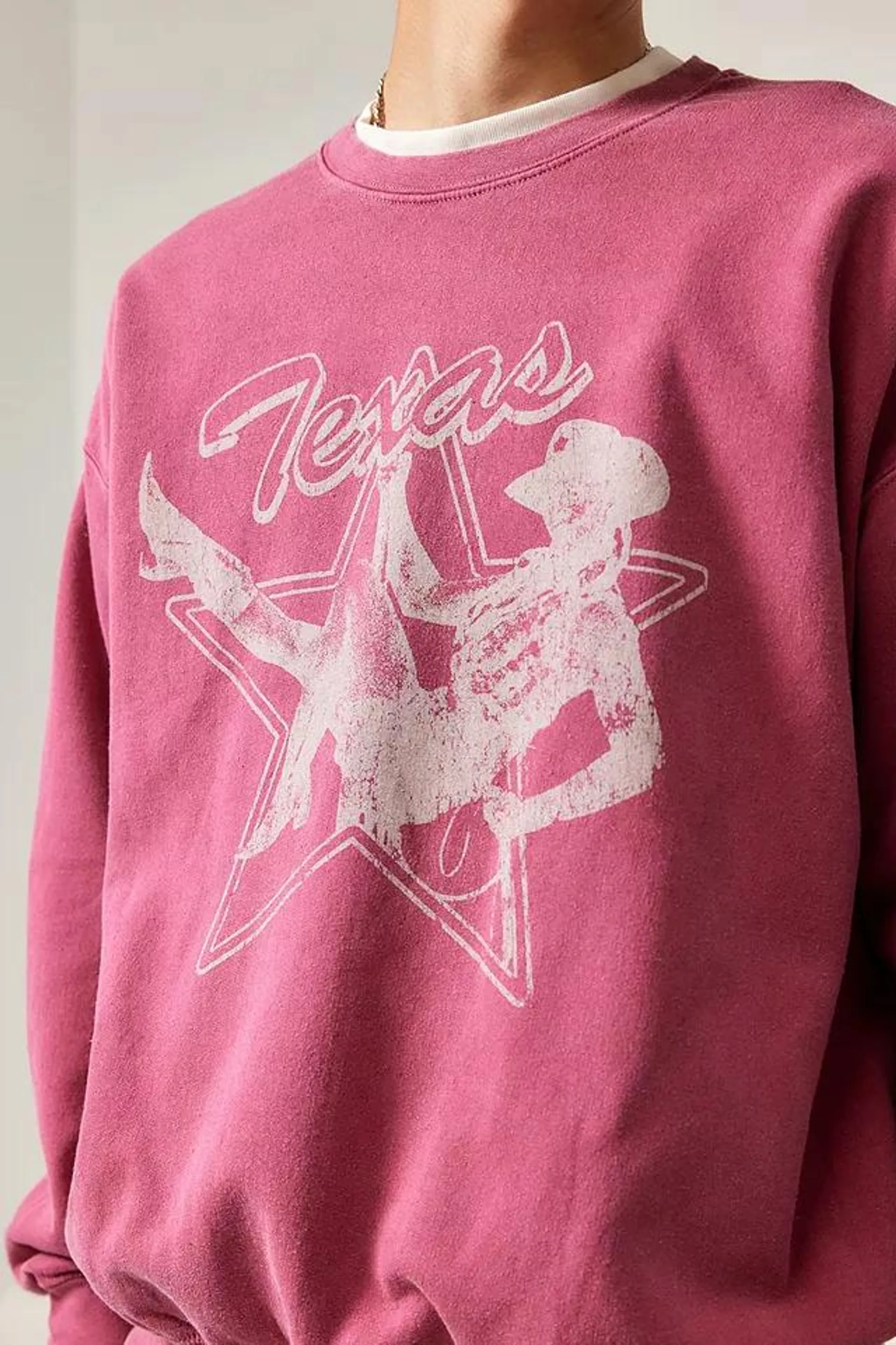 UO Roter Texas Sweatshirt