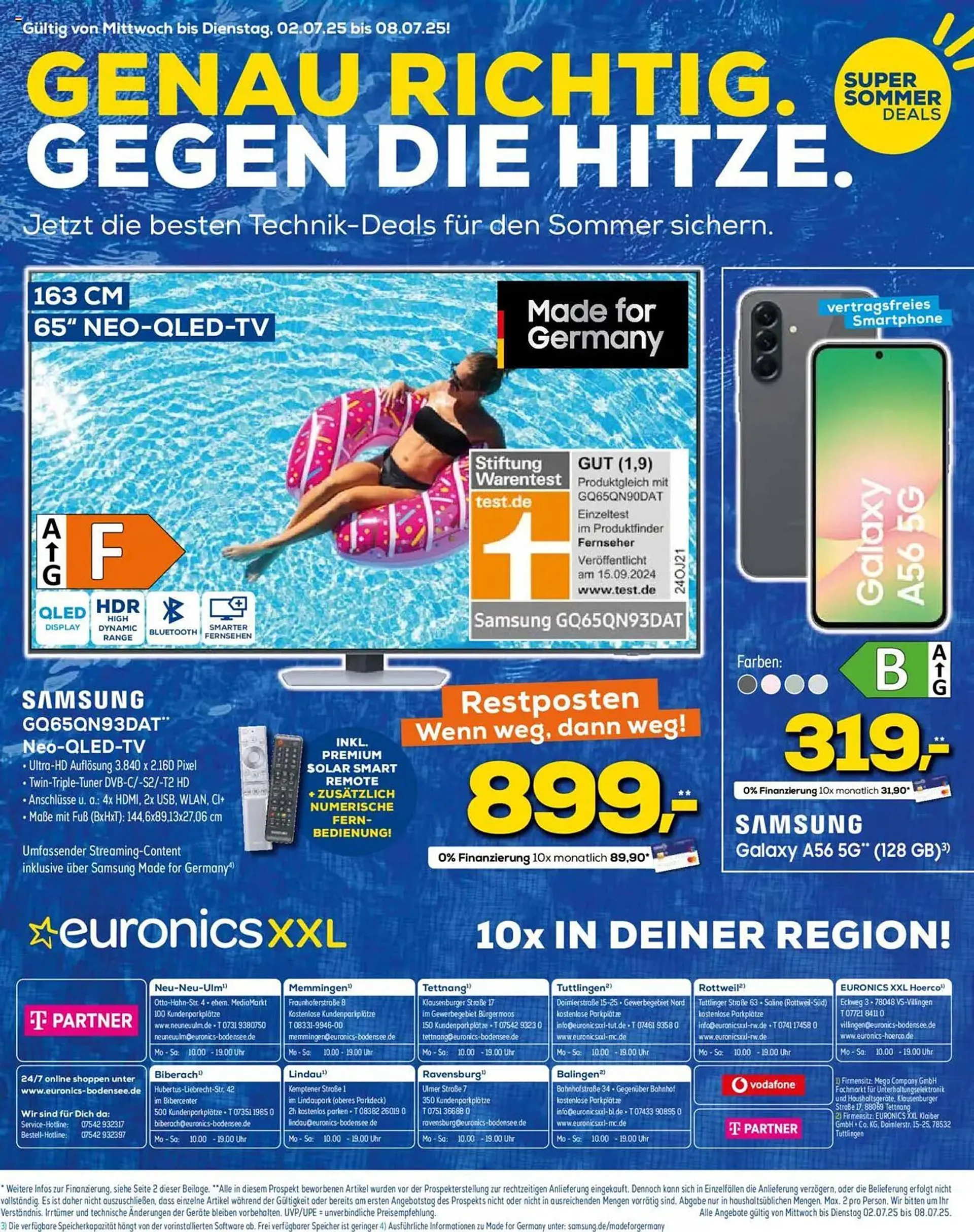 Euronics Prospekt von 2. Juli bis 11. Juli 2025 - Prospekt seite 12