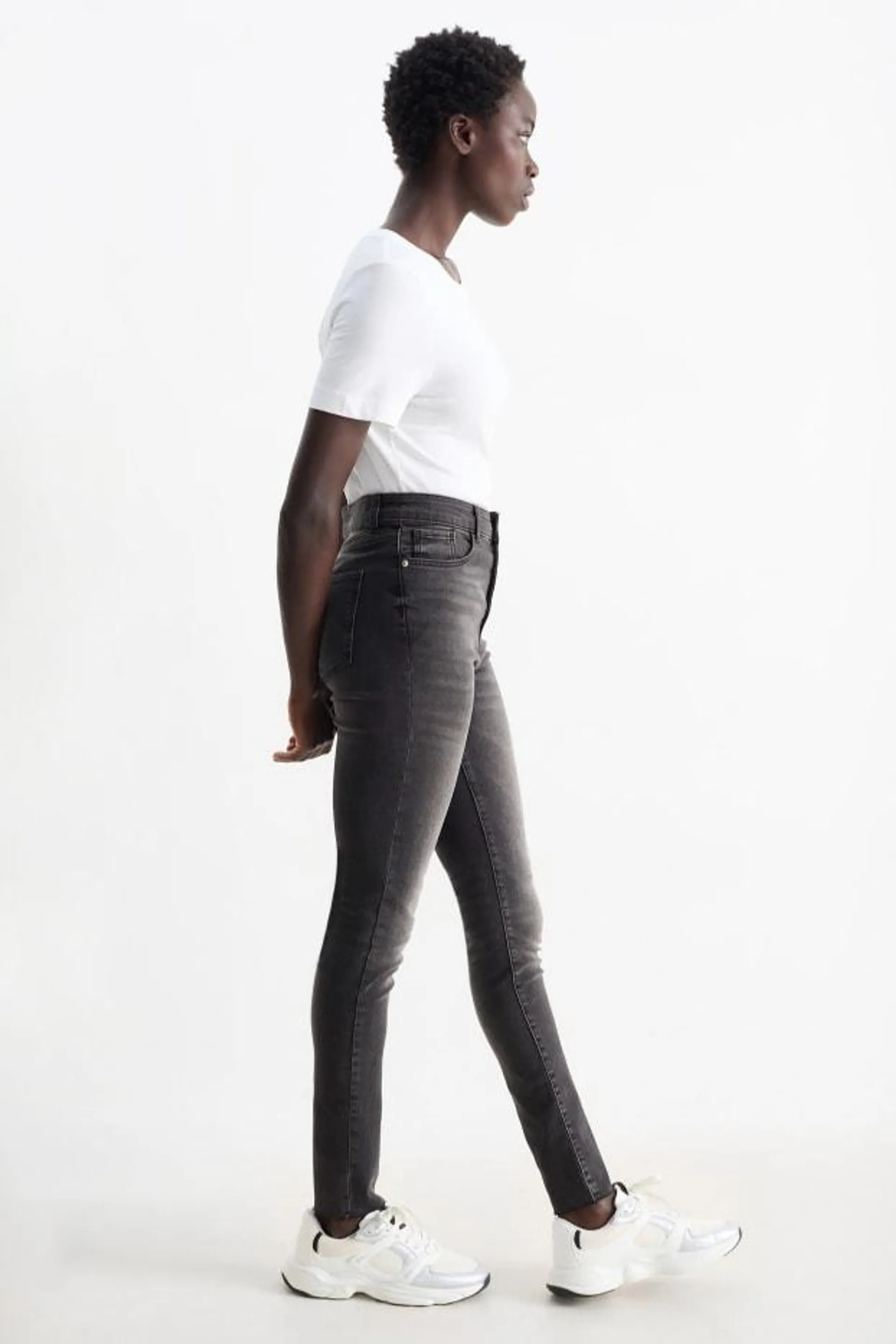 Skinny jeans - high waist - LYCRA®