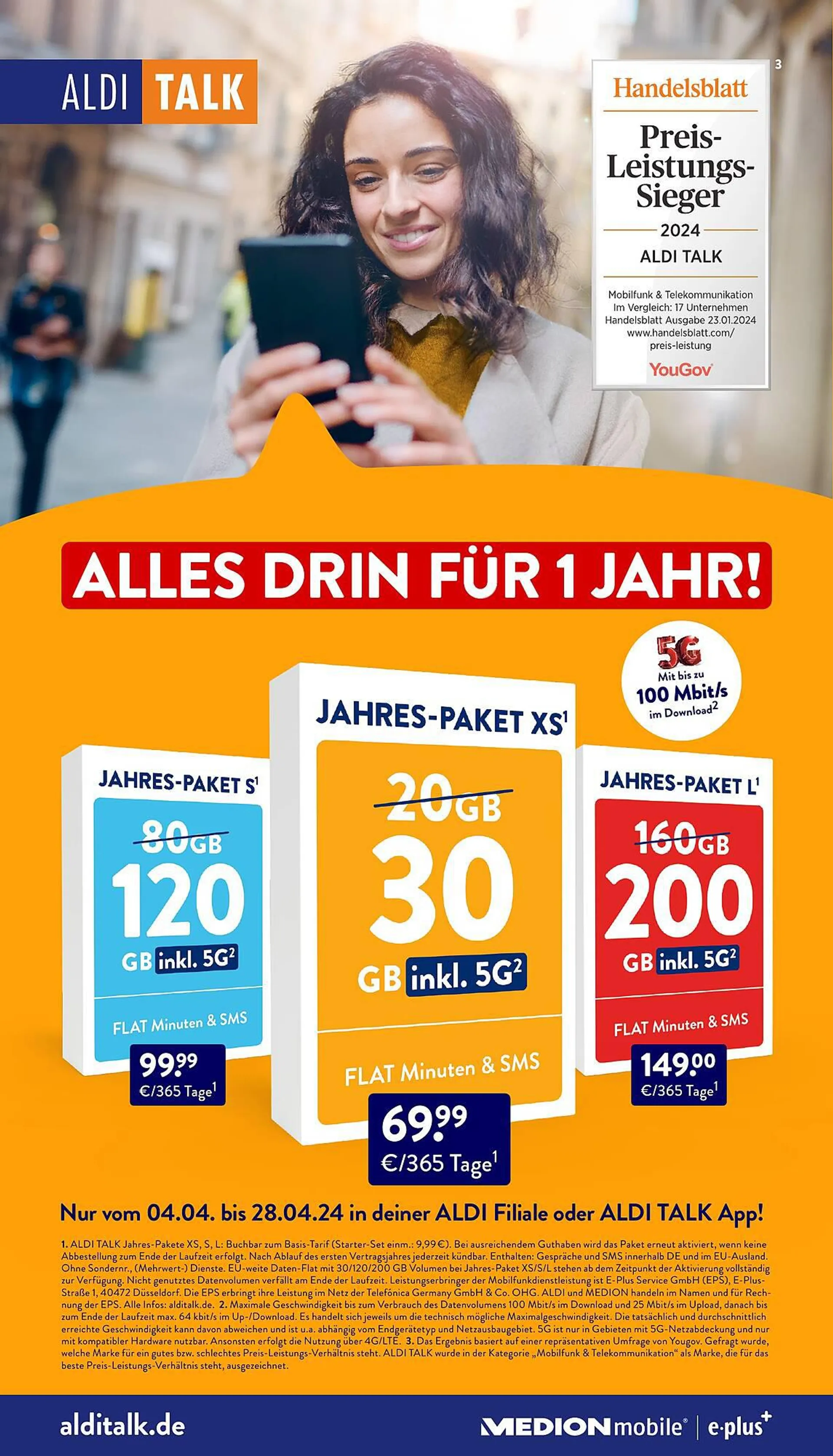 Aldi Nord Prospekt von 8. April bis 13. April 2024 - Prospekt seite 39