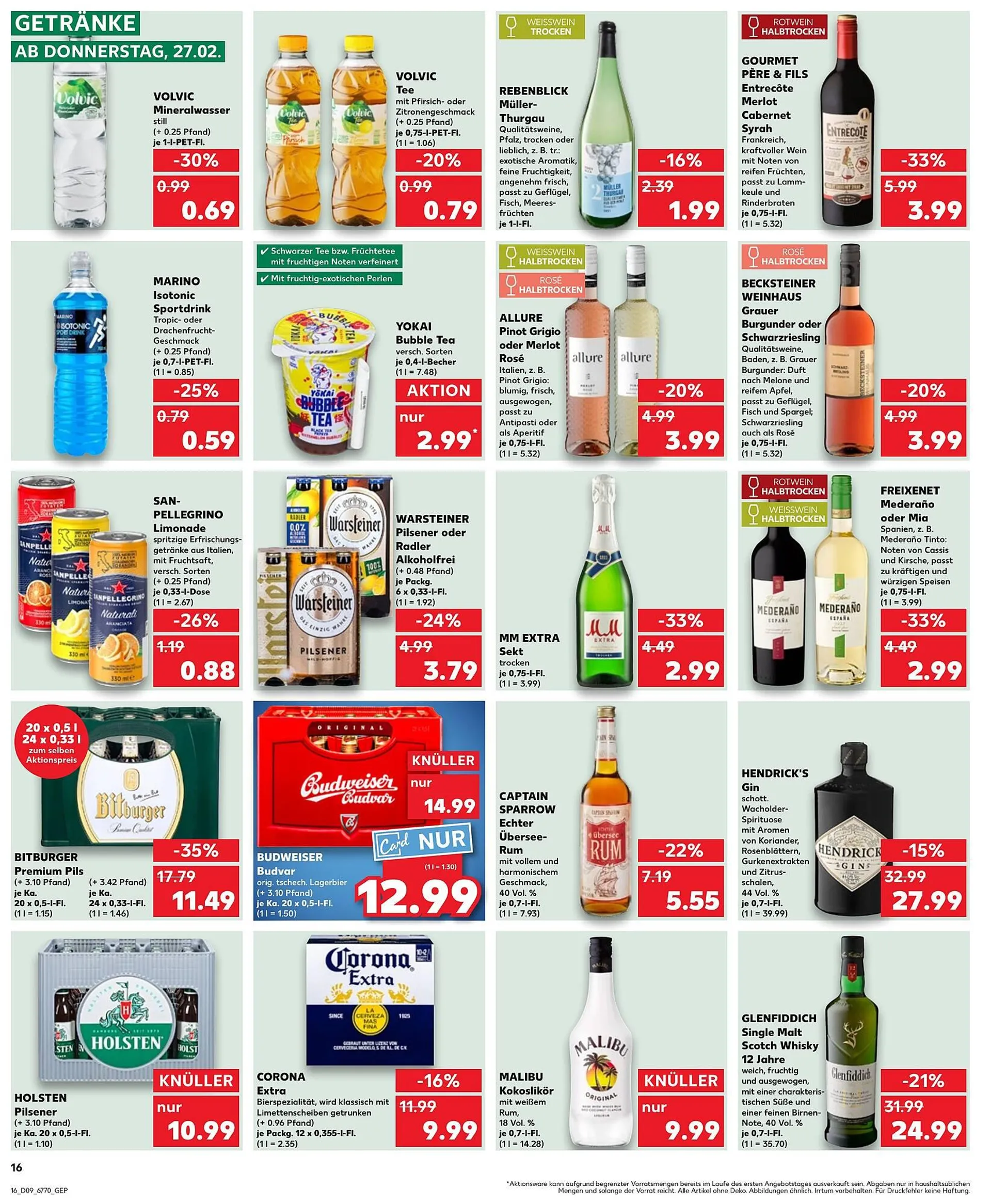 Kaufland Prospekt von 27. Februar bis 5. März 2025 - Prospekt seite 16