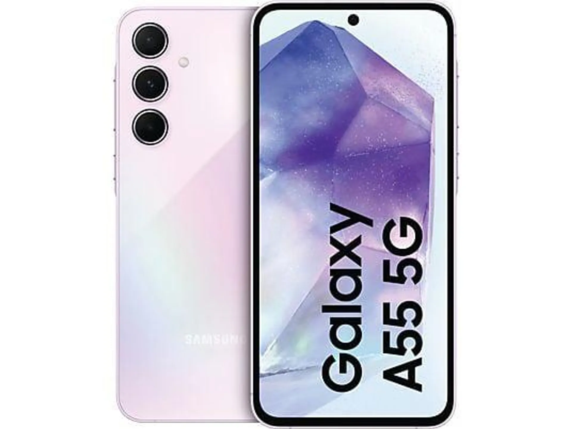 SAMSUNG Galaxy A55 5G 128 GB Awesome Lilac Dual SIM