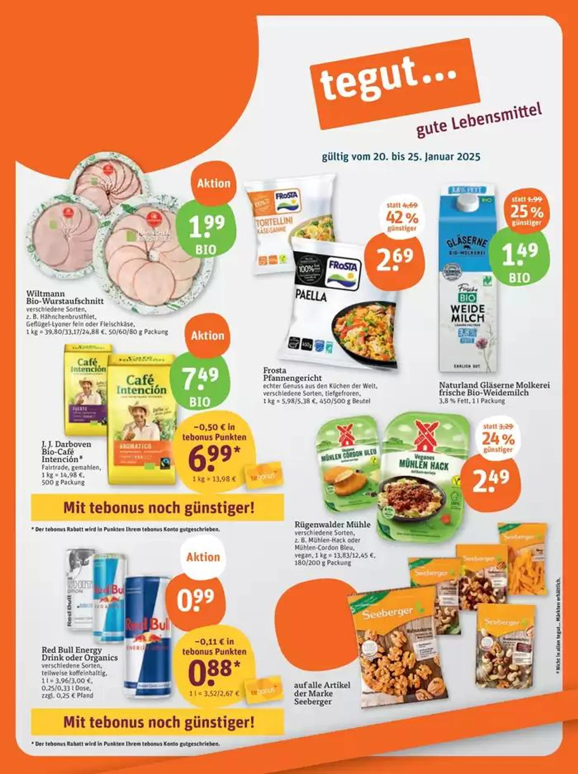 Jetzt sparen mit unseren Deals von 24. Januar bis 7. Februar 2025 - Prospekt seite 1