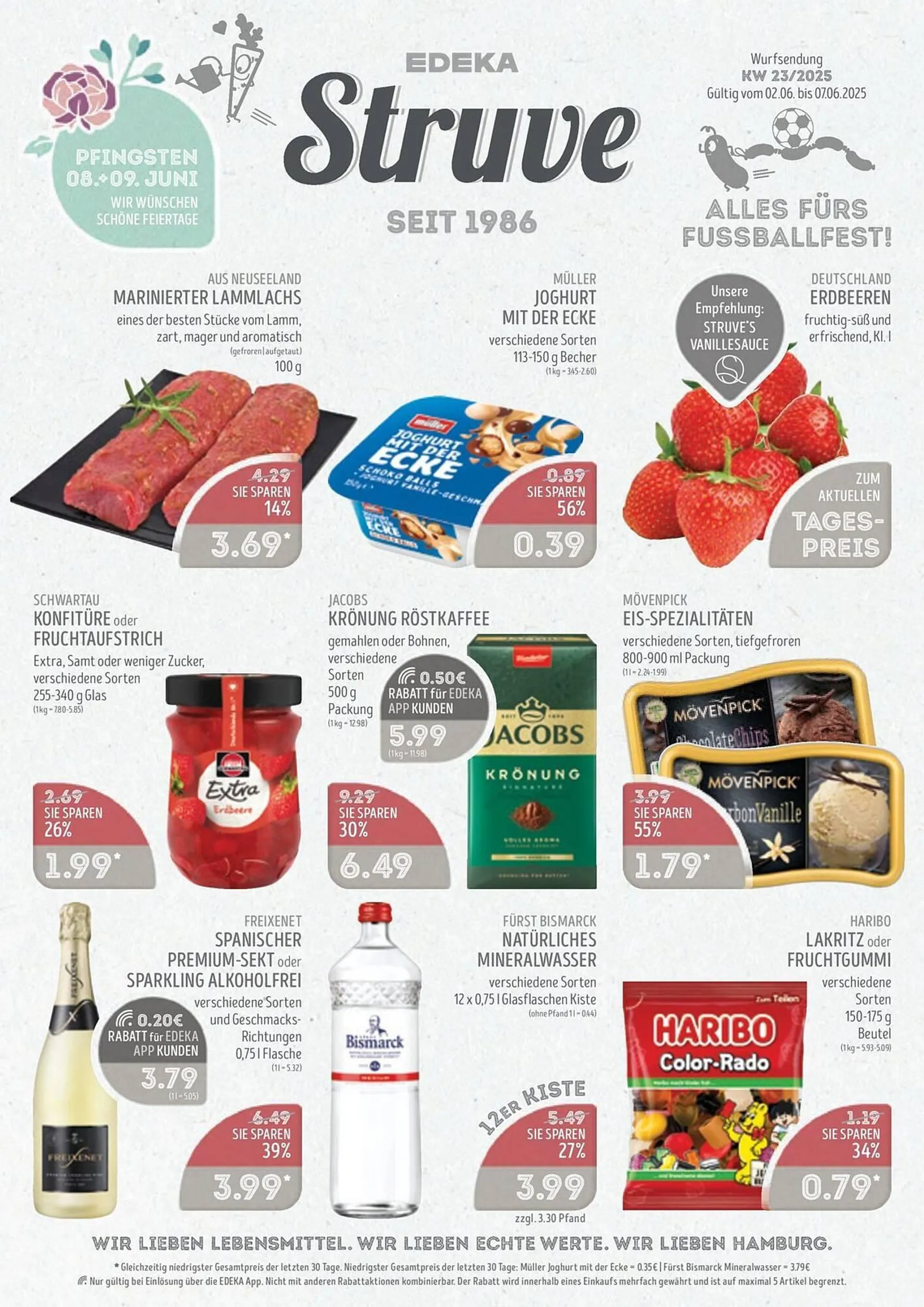 Edeka Struve Prospekt von 2. Juni bis 7. Juni 2025 - Prospekt seite 1