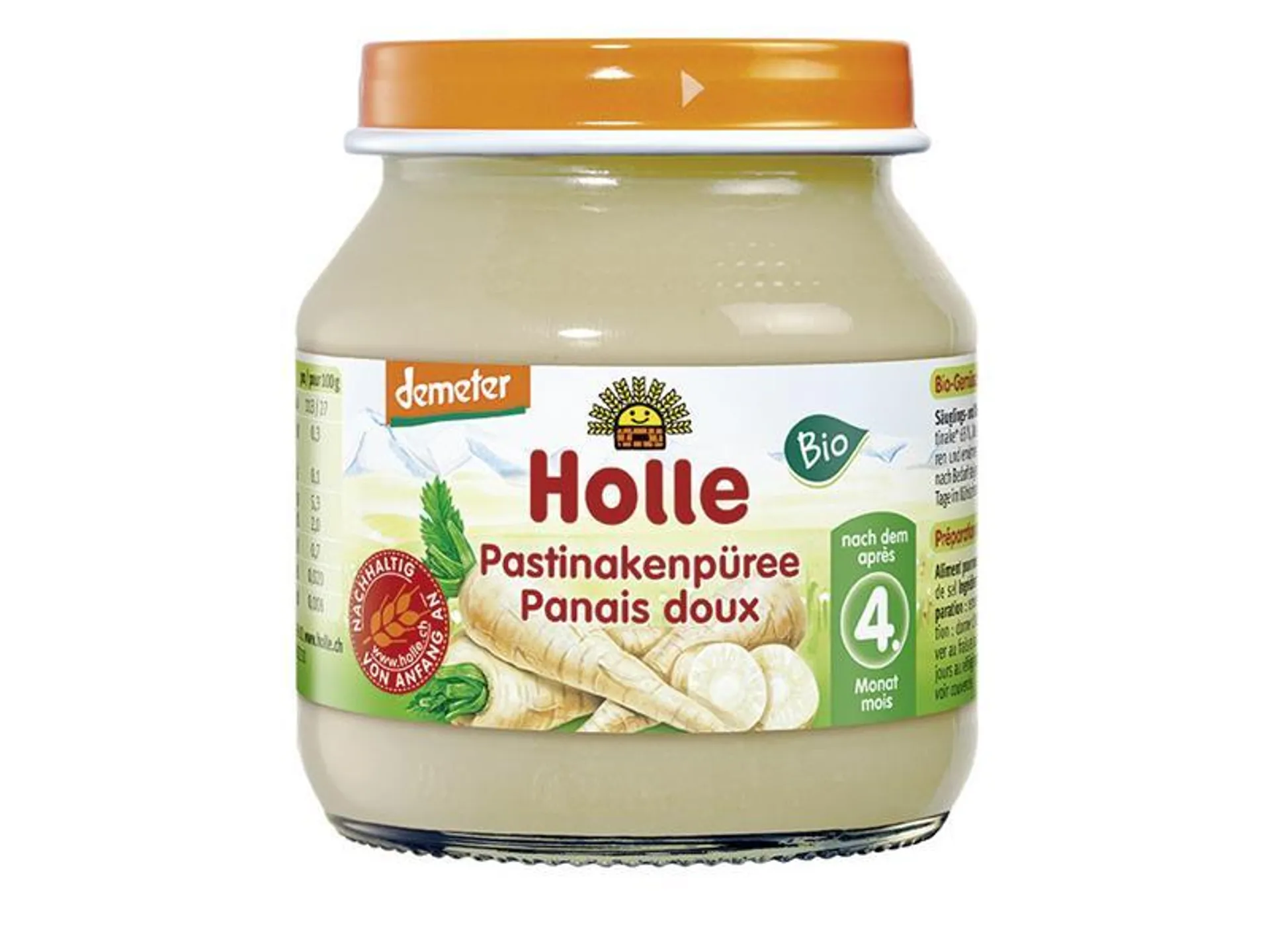 Holle Pastinakenpüree 125g