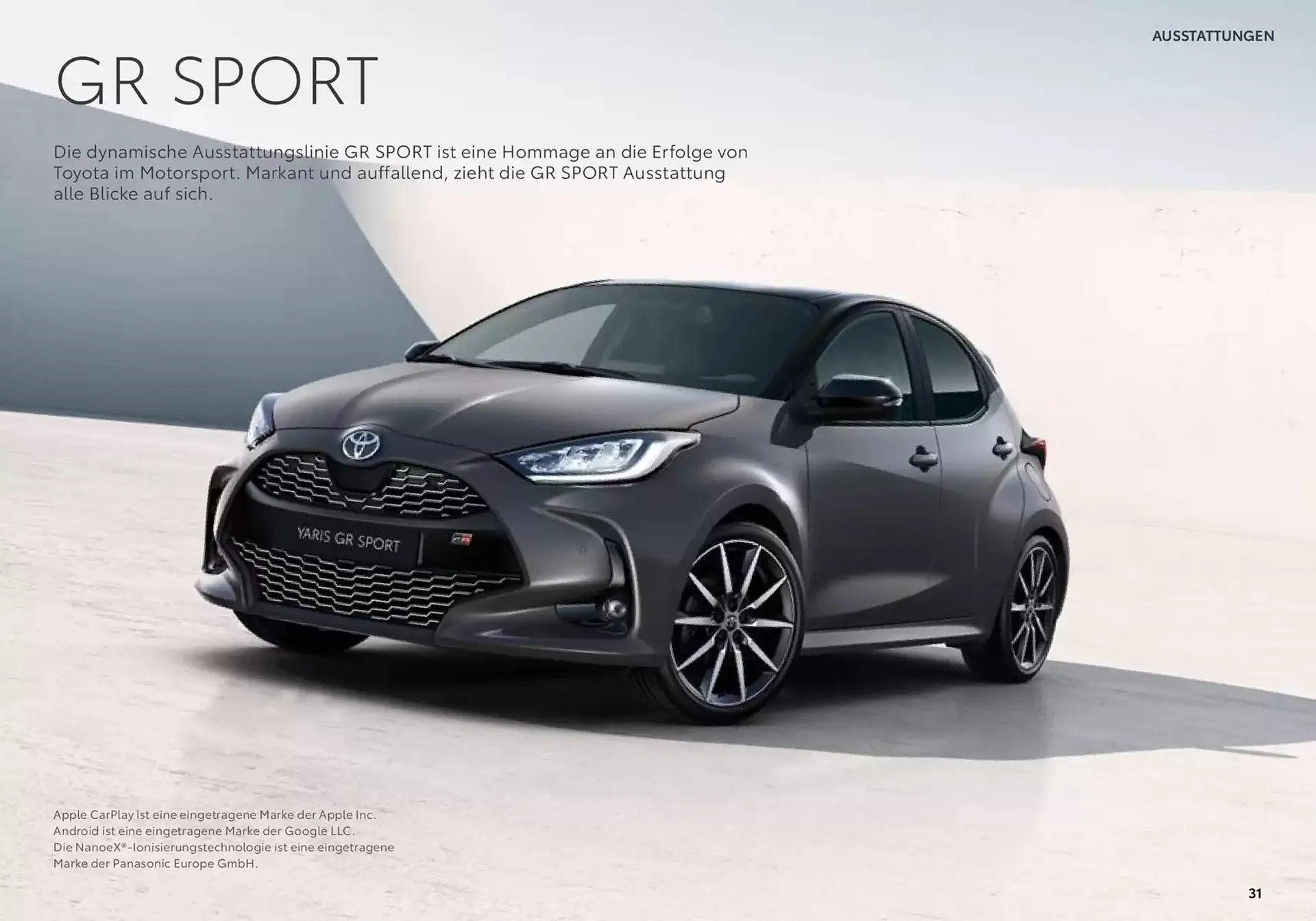 Toyota Prospekt von 24. Januar bis 24. Januar 2026 - Prospekt seite 31