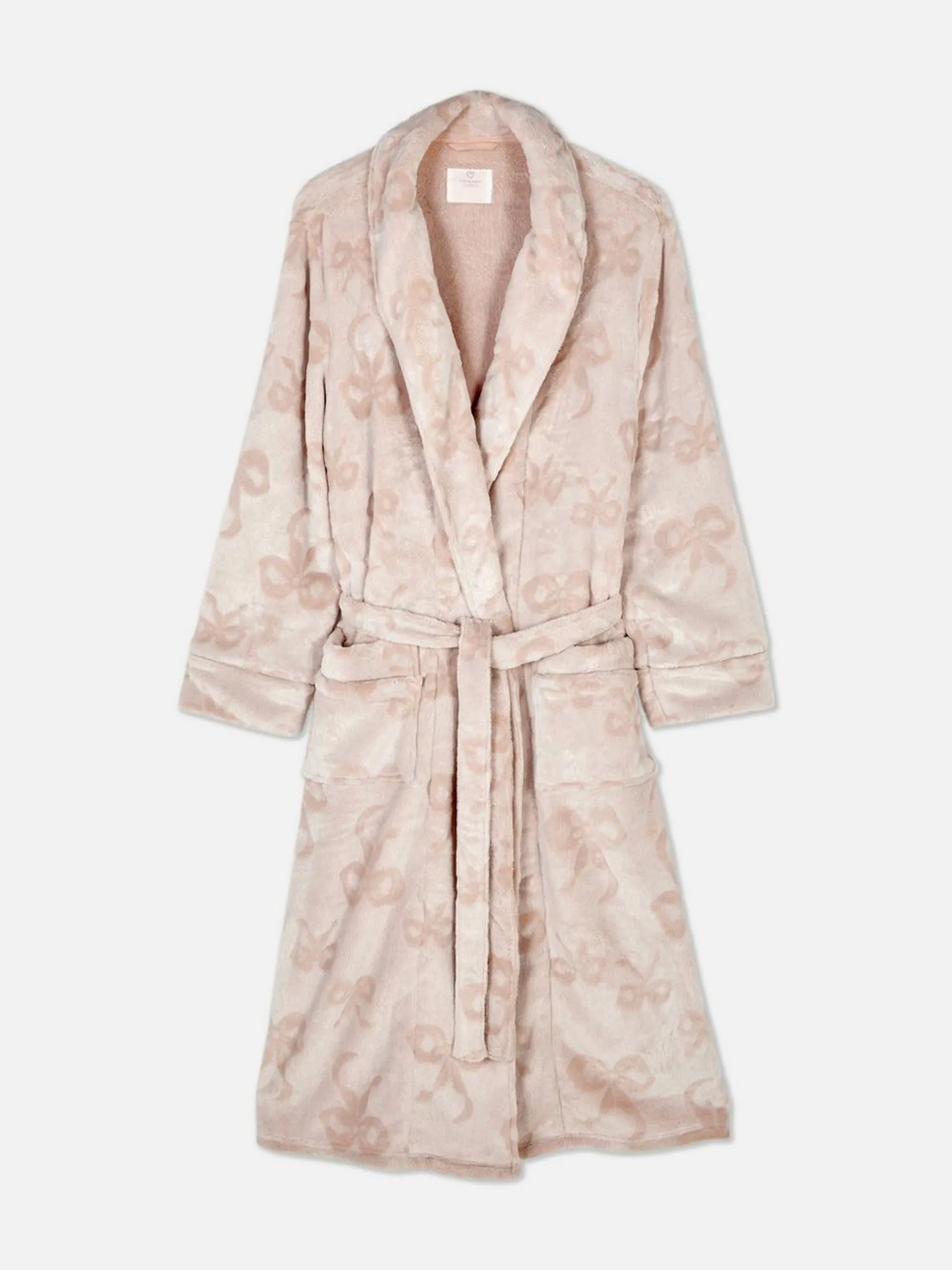 Longline Fluffy Dressing Gown