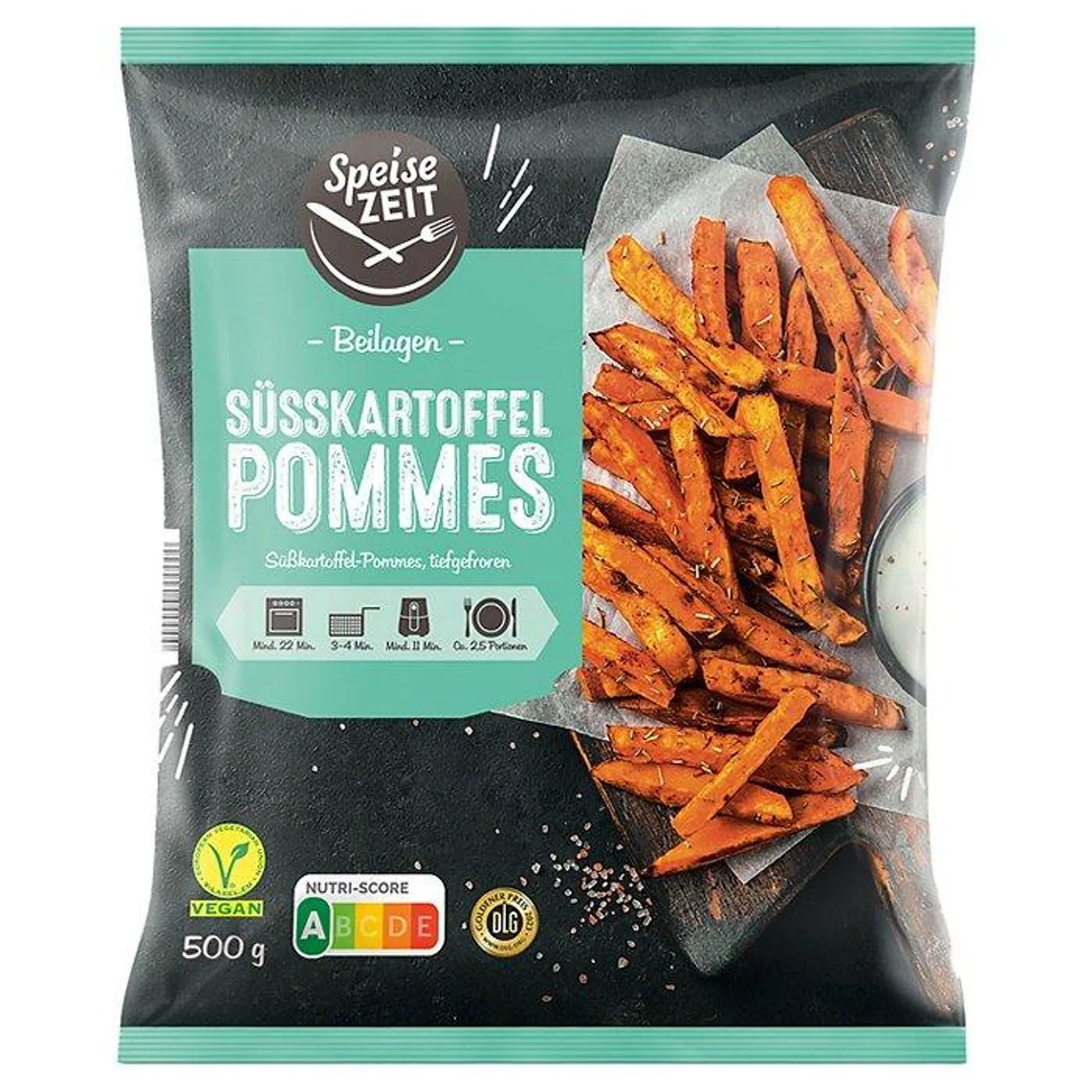 SPEISEZEIT Süßkartoffelpommes 500 g