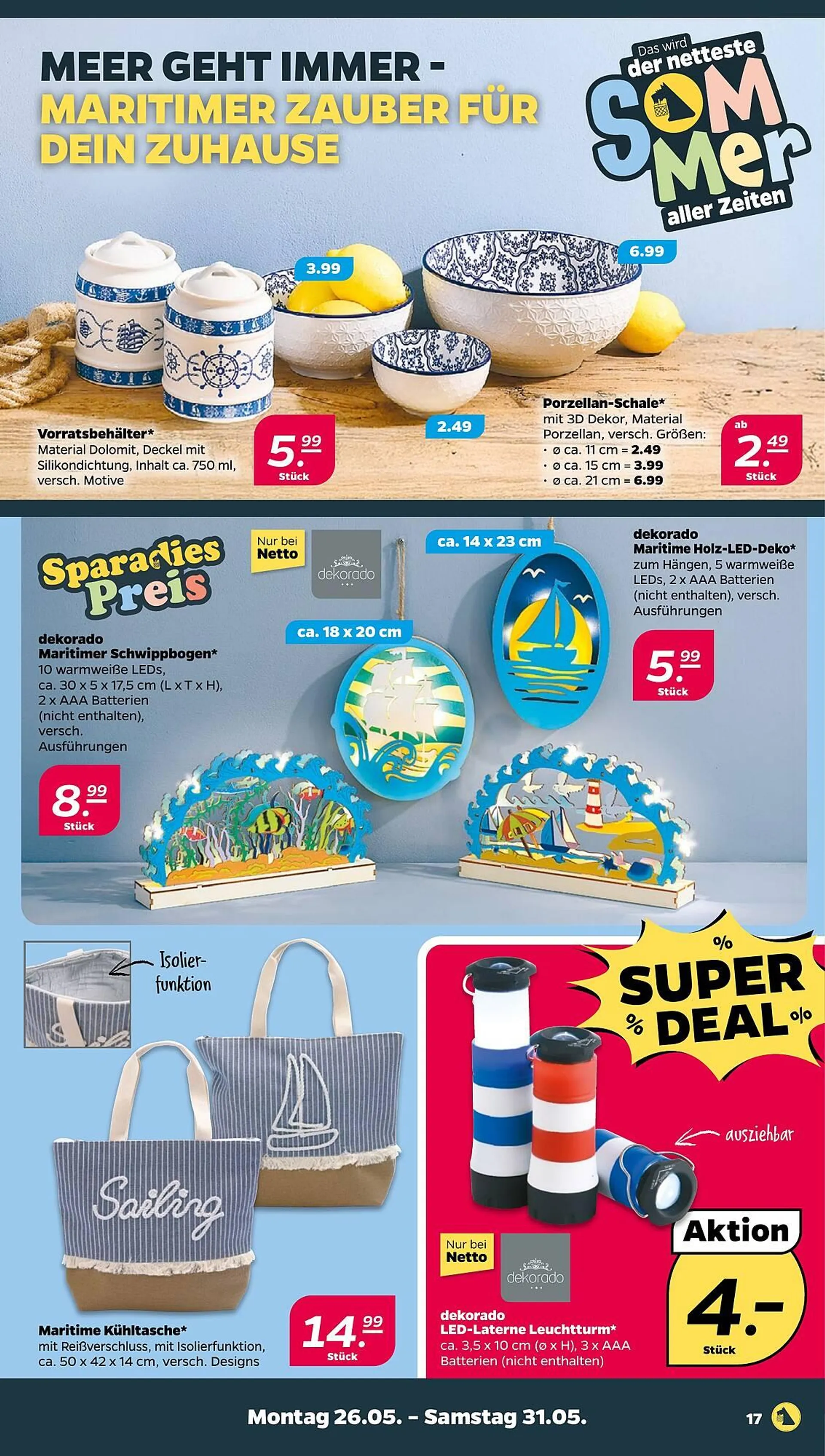 NETTO Prospekt von 26. Mai bis 31. Mai 2025 - Prospekt seite 17