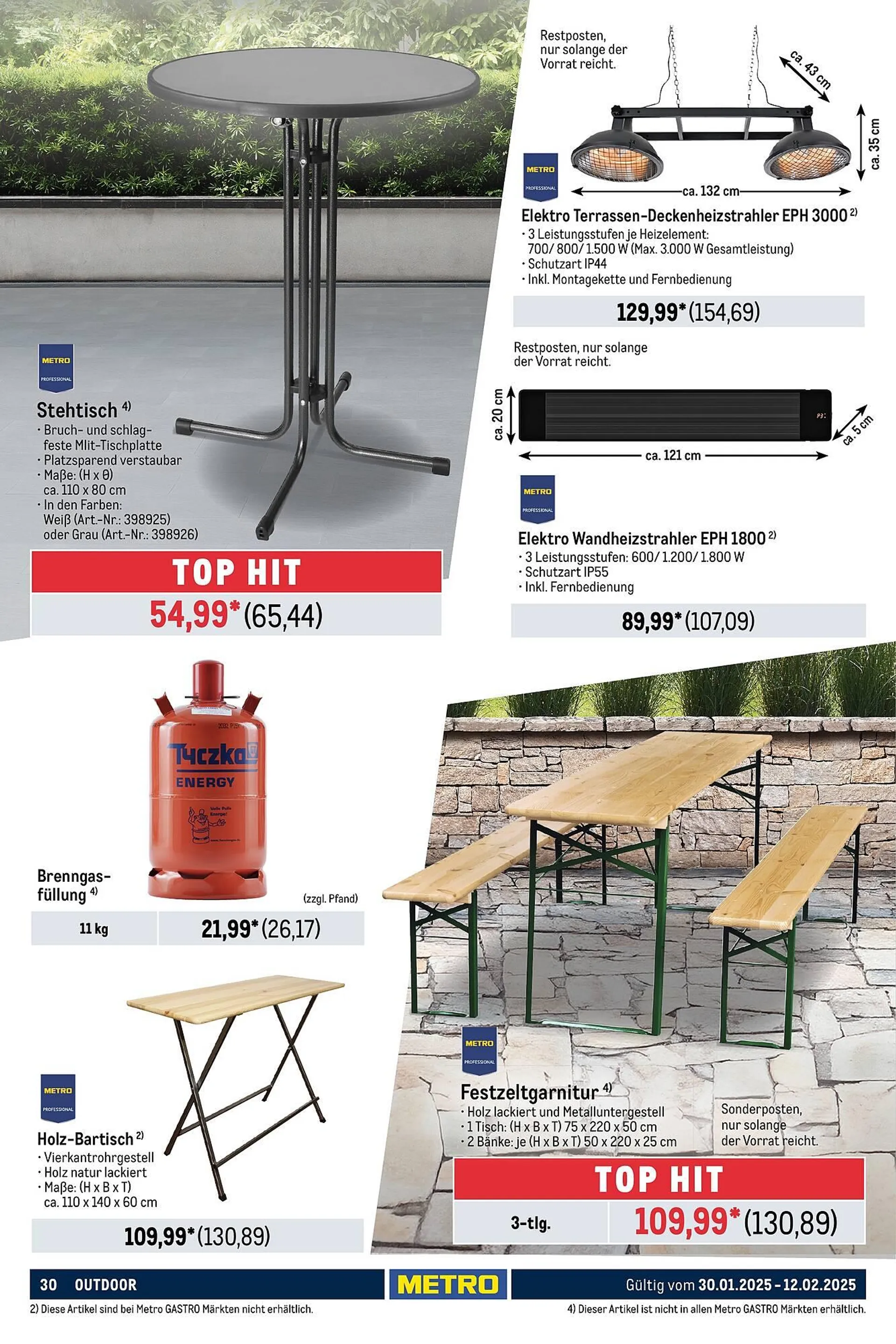 METRO Prospekt von 30. Januar bis 12. Februar 2025 - Prospekt seite 30