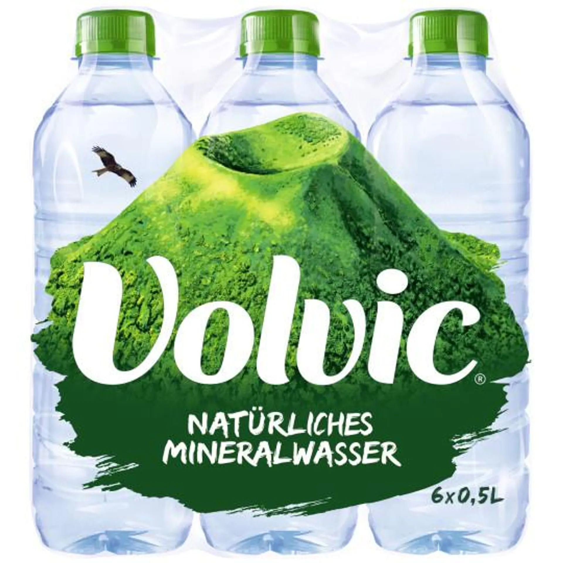 Volvic Mineralwasser Naturelle PET 6x 0,5L