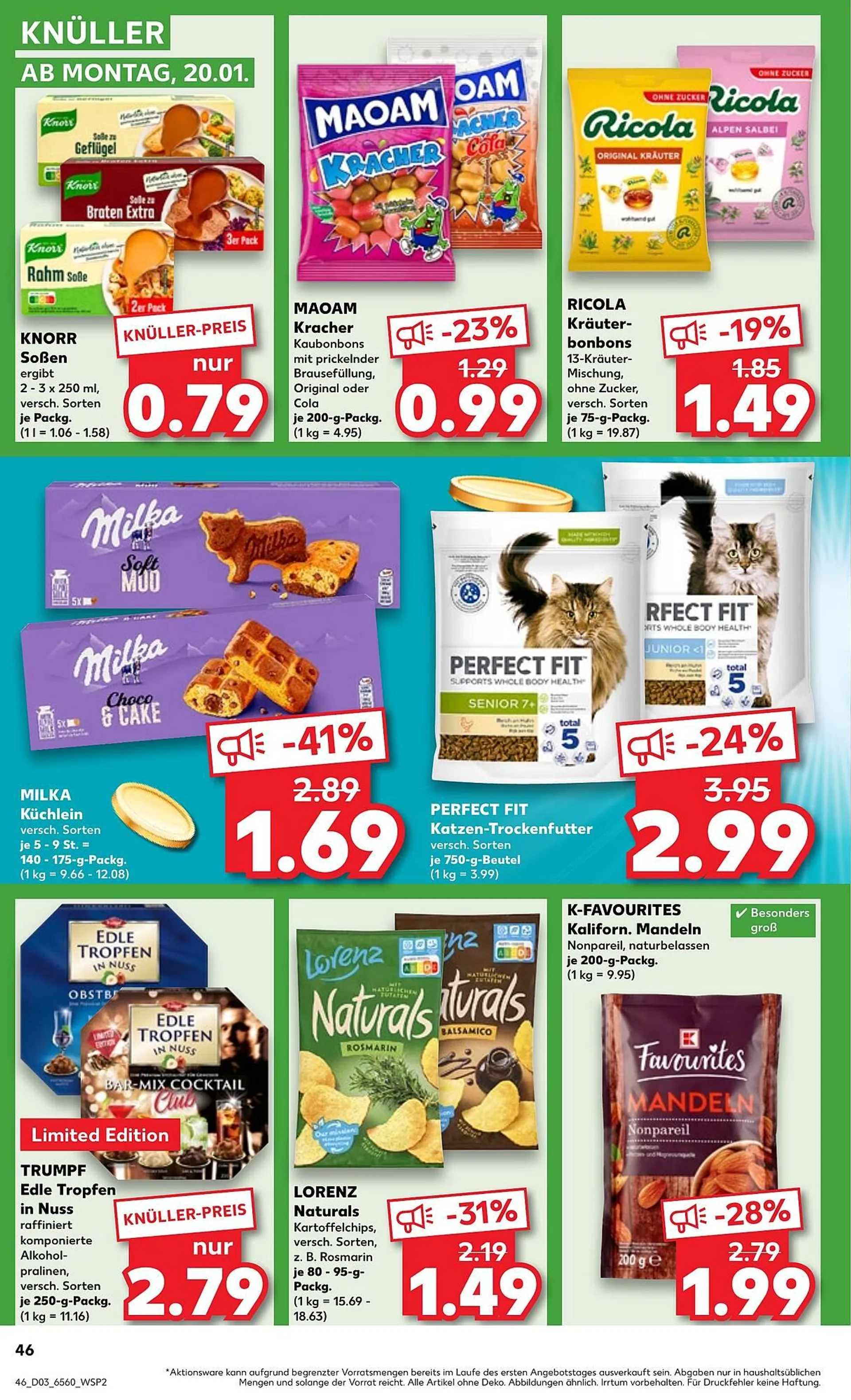 Kaufland Prospekt von 16. Januar bis 22. Januar 2025 - Prospekt seite 46