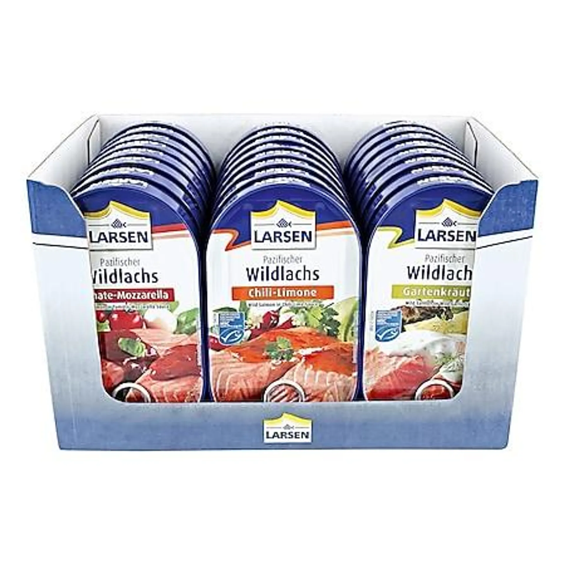 MSC Larsen Wildlachs 200 g, verschiedene Sorten, 24er Pack