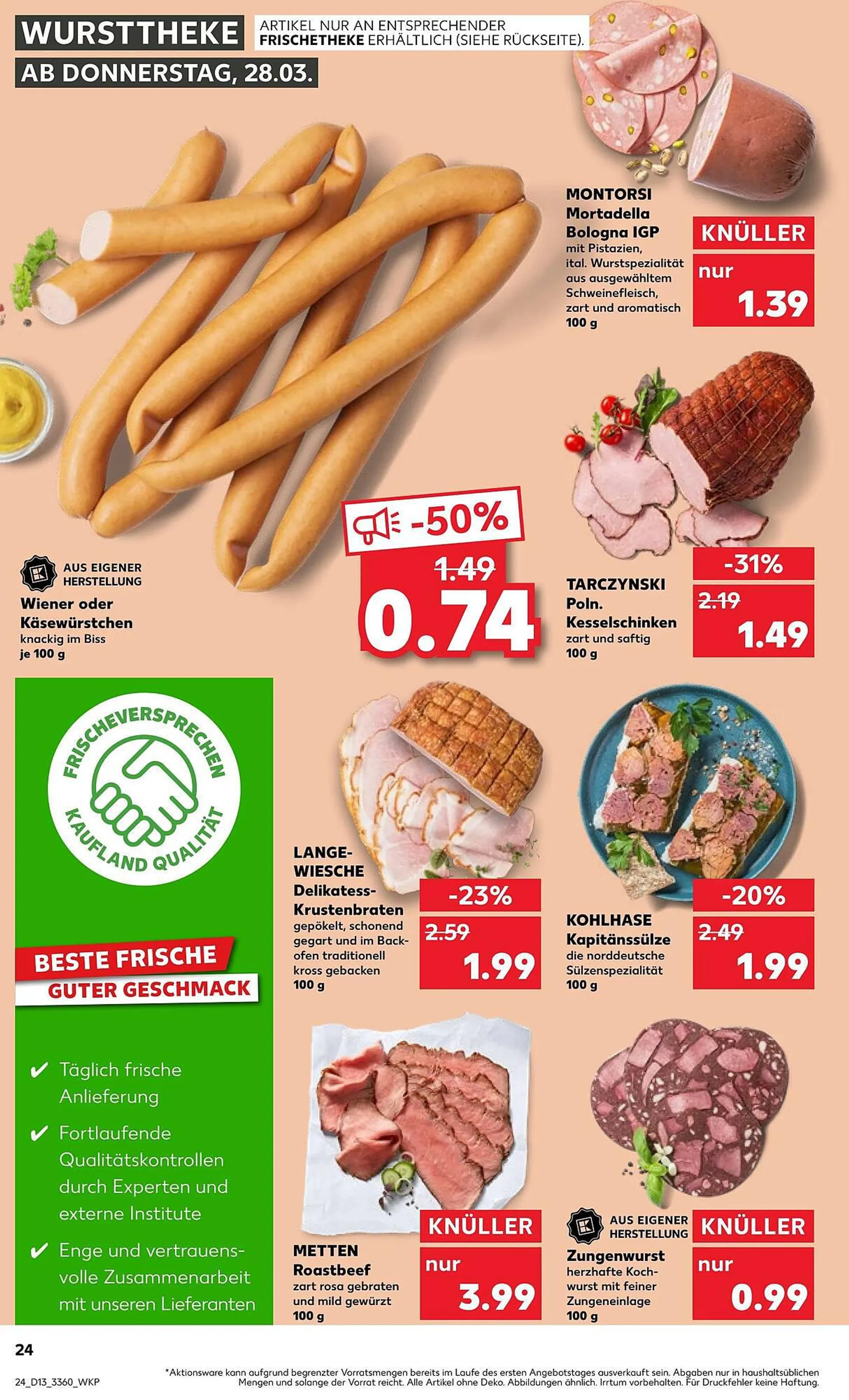 Kaufland Prospekt von 1. April bis 3. April 2024 - Prospekt seite 27