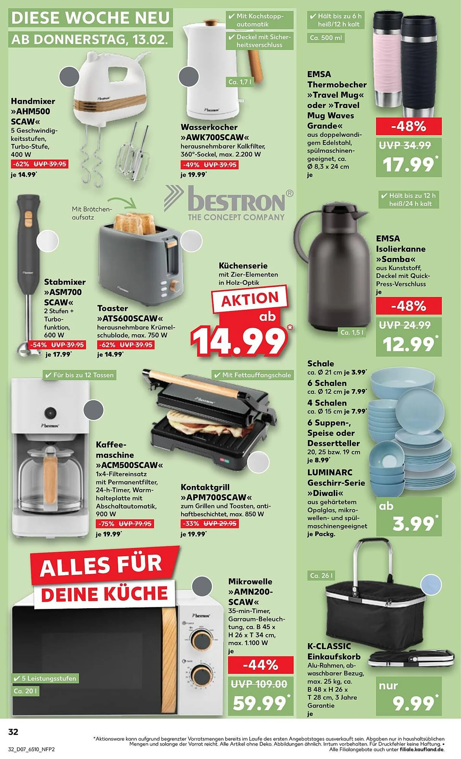 Kaufland Prospekt von 13. Februar bis 19. Februar 2025 - Prospekt seite 32