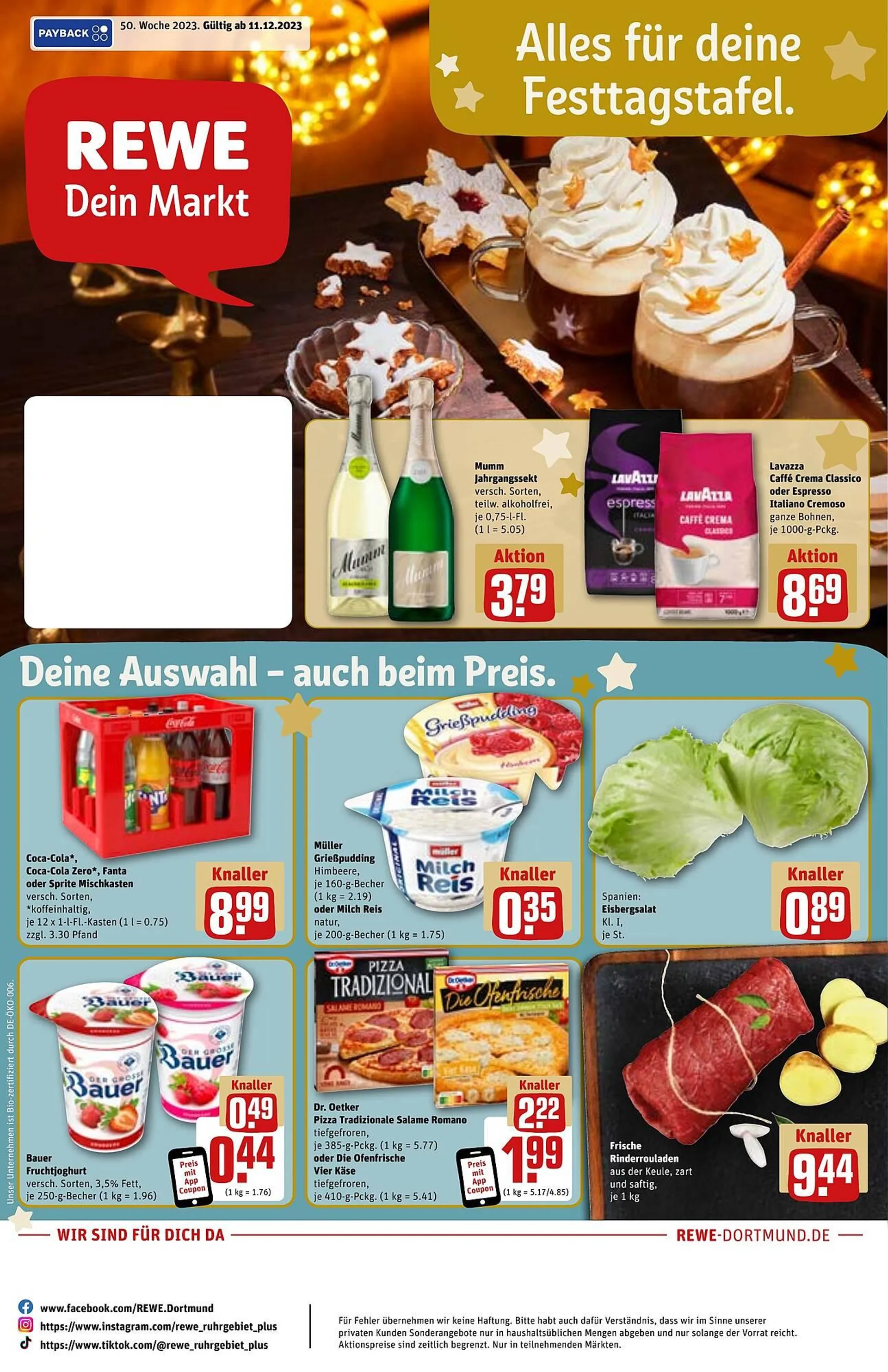 REWE Prospekt gültig bis 16. Dezember 2023