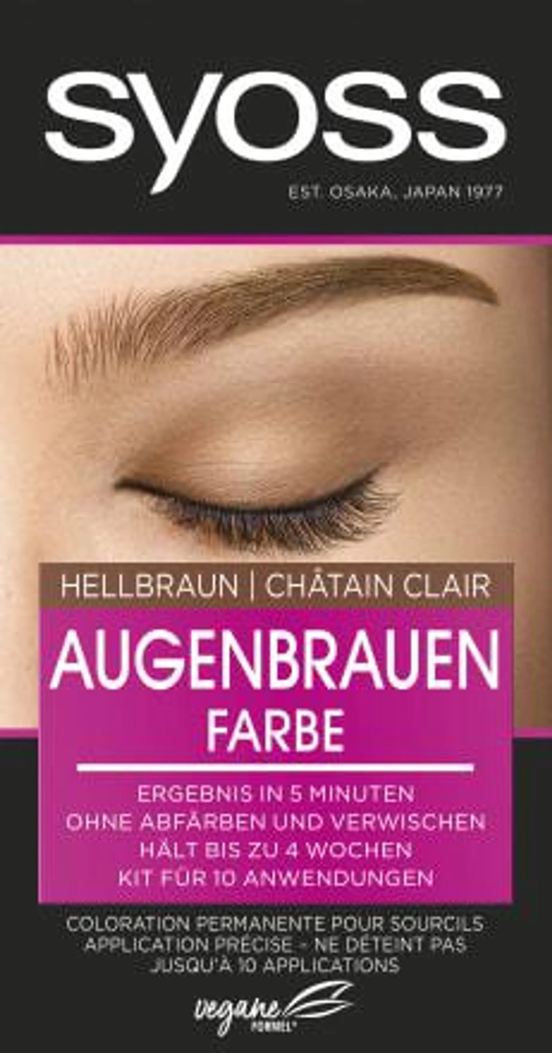 Augenbrauenfarbe Hellbraun 5-1, 17 ml