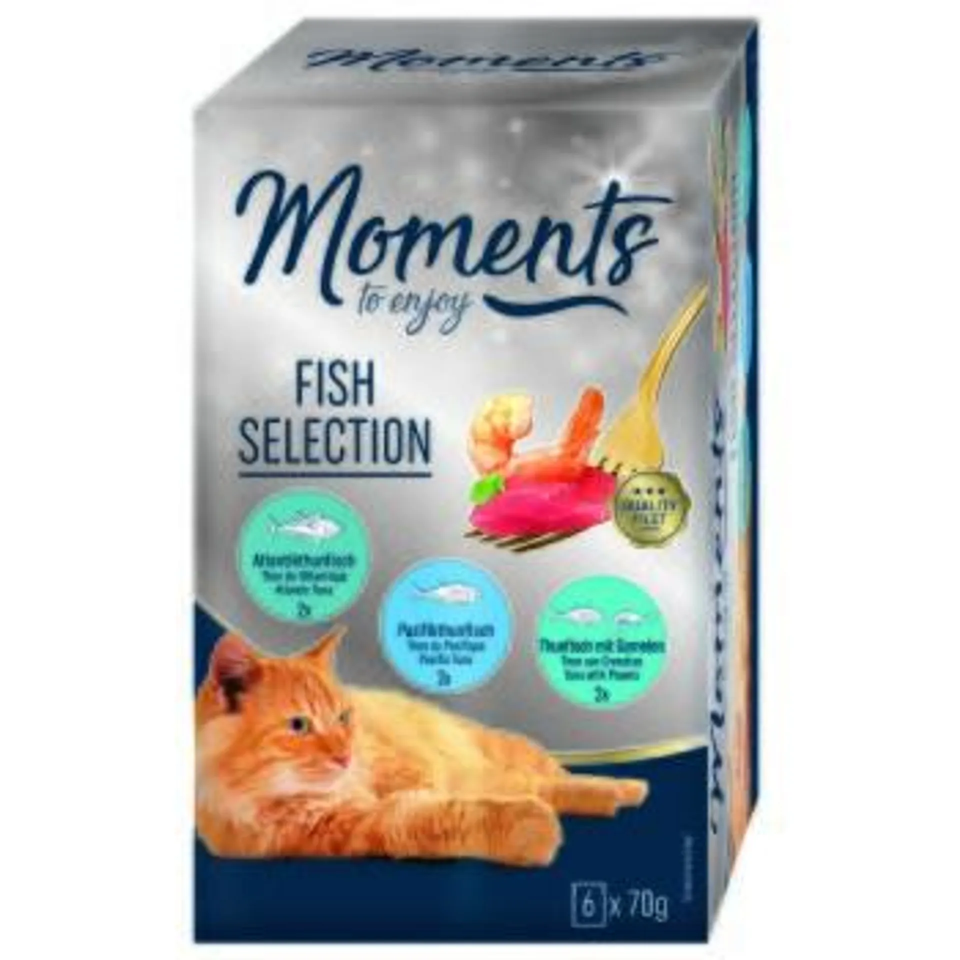 MOMENTS Fish Selection 6x70g