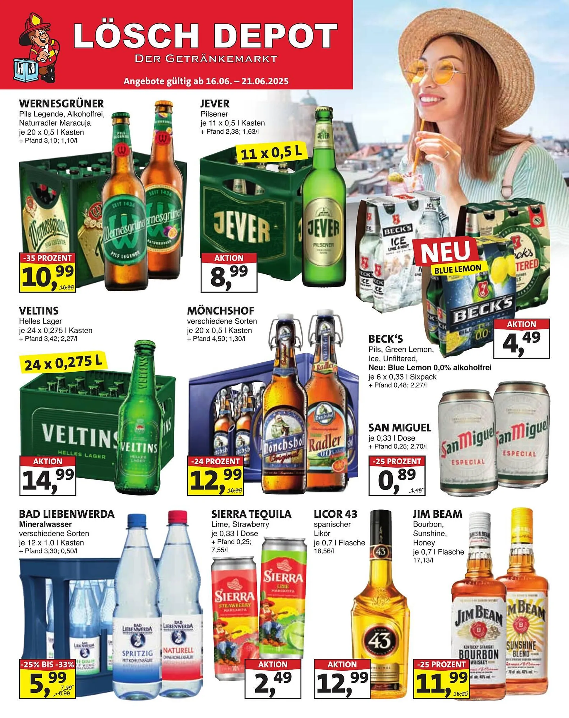 Lösch Depot Prospekt von 16. Juni bis 21. Juni 2025 - Prospekt seite 1