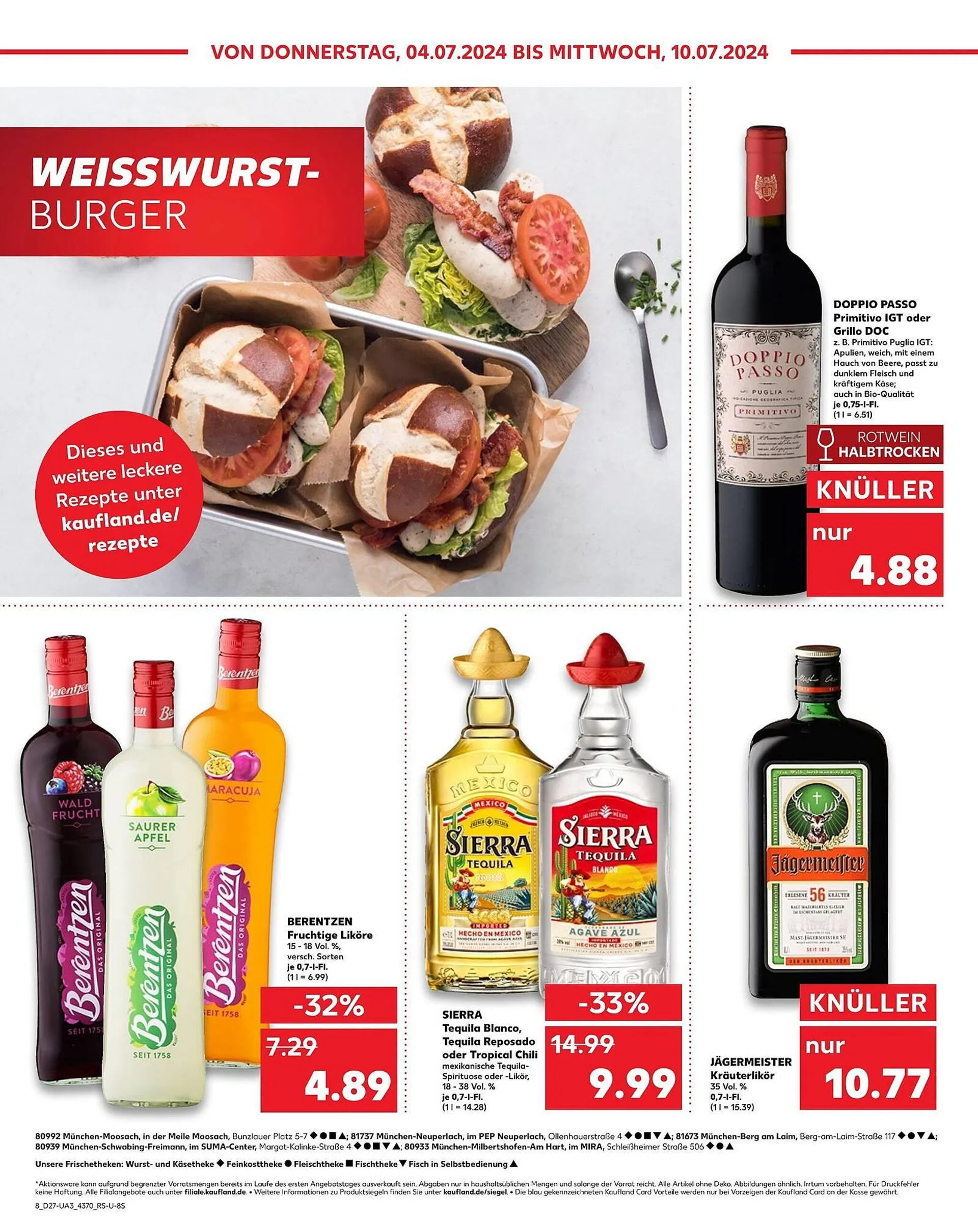 Kaufland Prospekt von 3. Juli bis 10. Juli 2024 - Prospekt seite 8