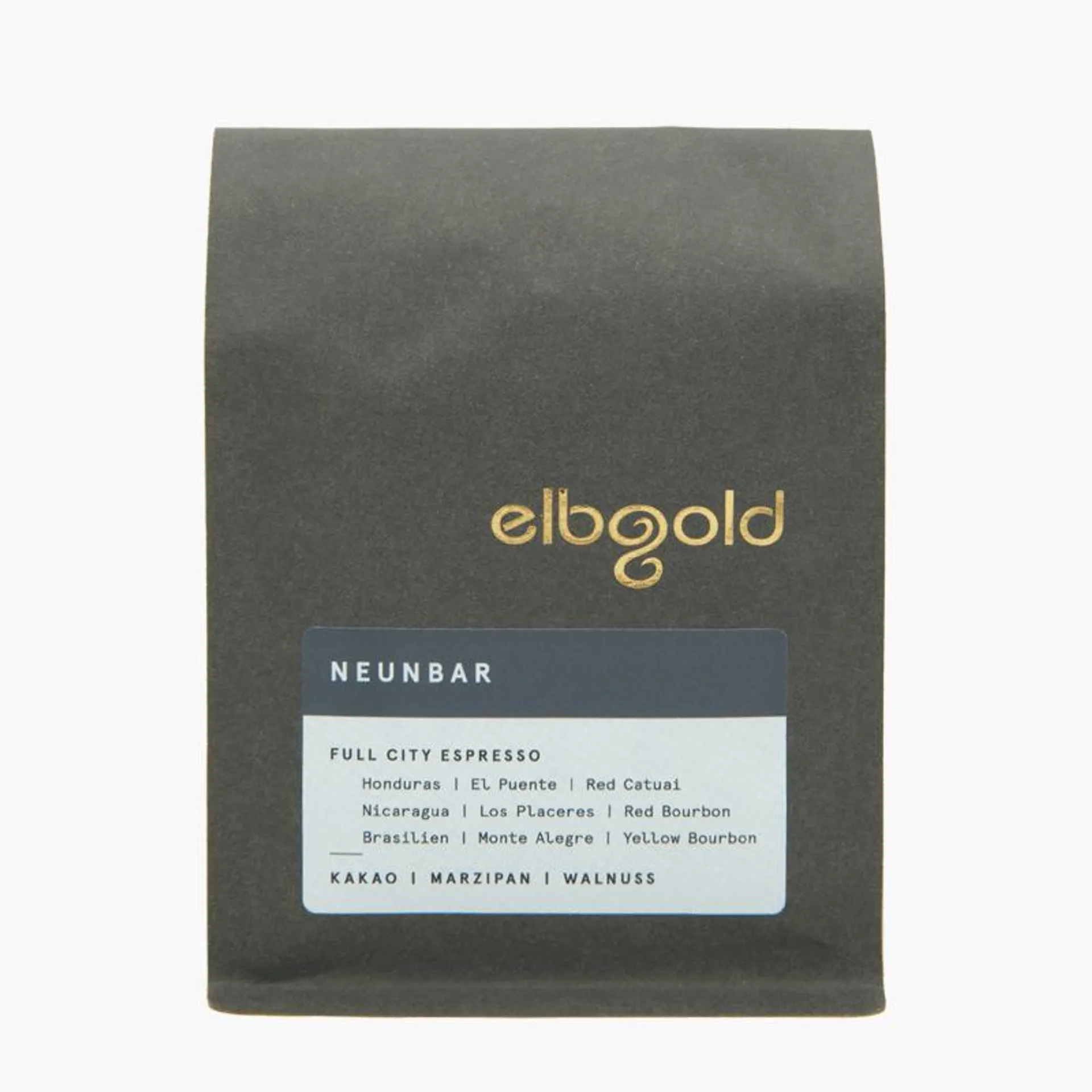 Elbgold Espresso Neunbar Ganze Bohne 500g