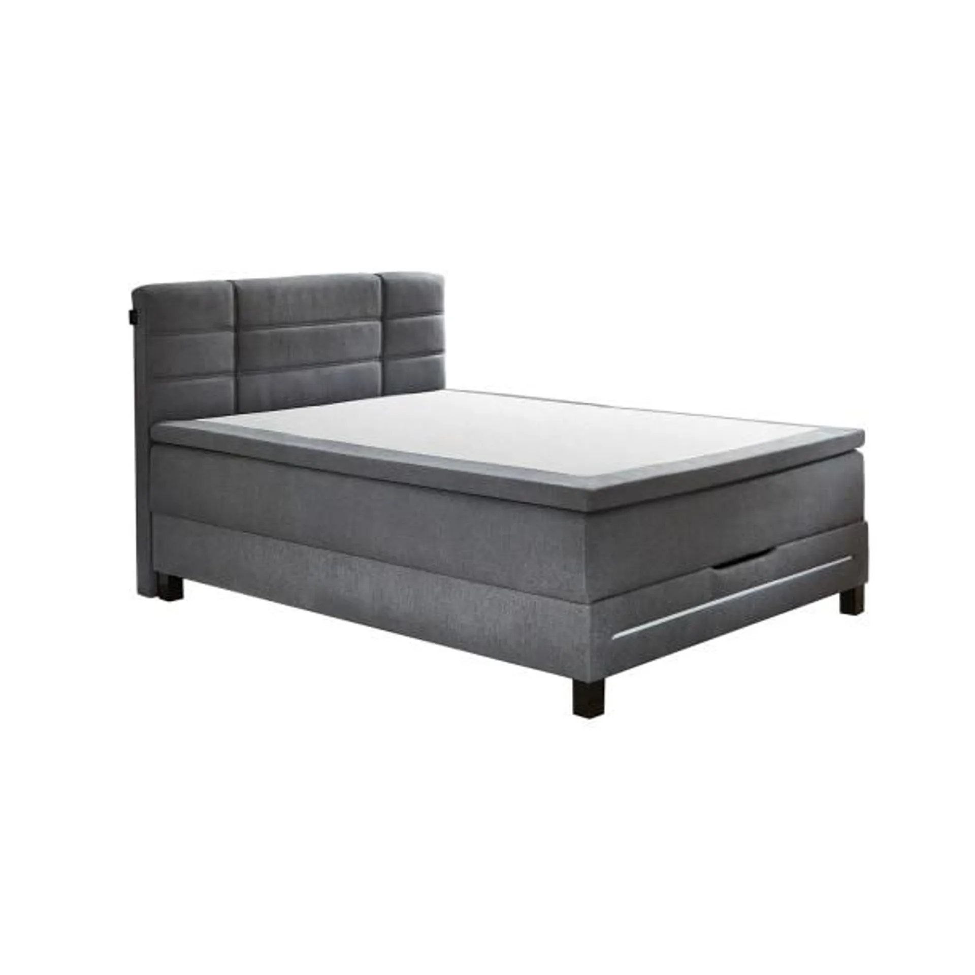 Boxspringbett Jefferson 140 x 200 cm anthrazit