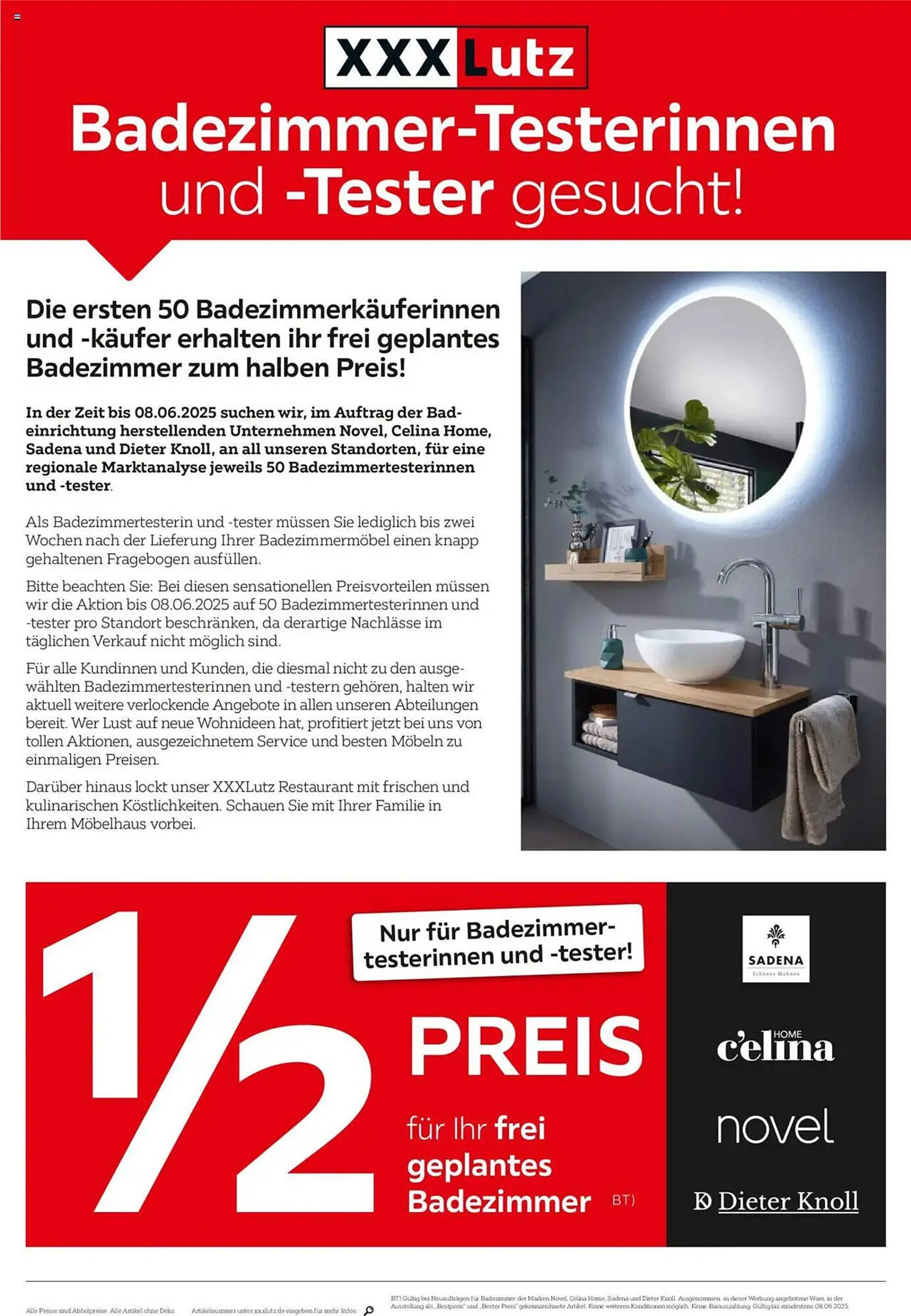 XXXLutz Prospekt von 25. Mai bis 8. Juni 2025 - Prospekt seite 16