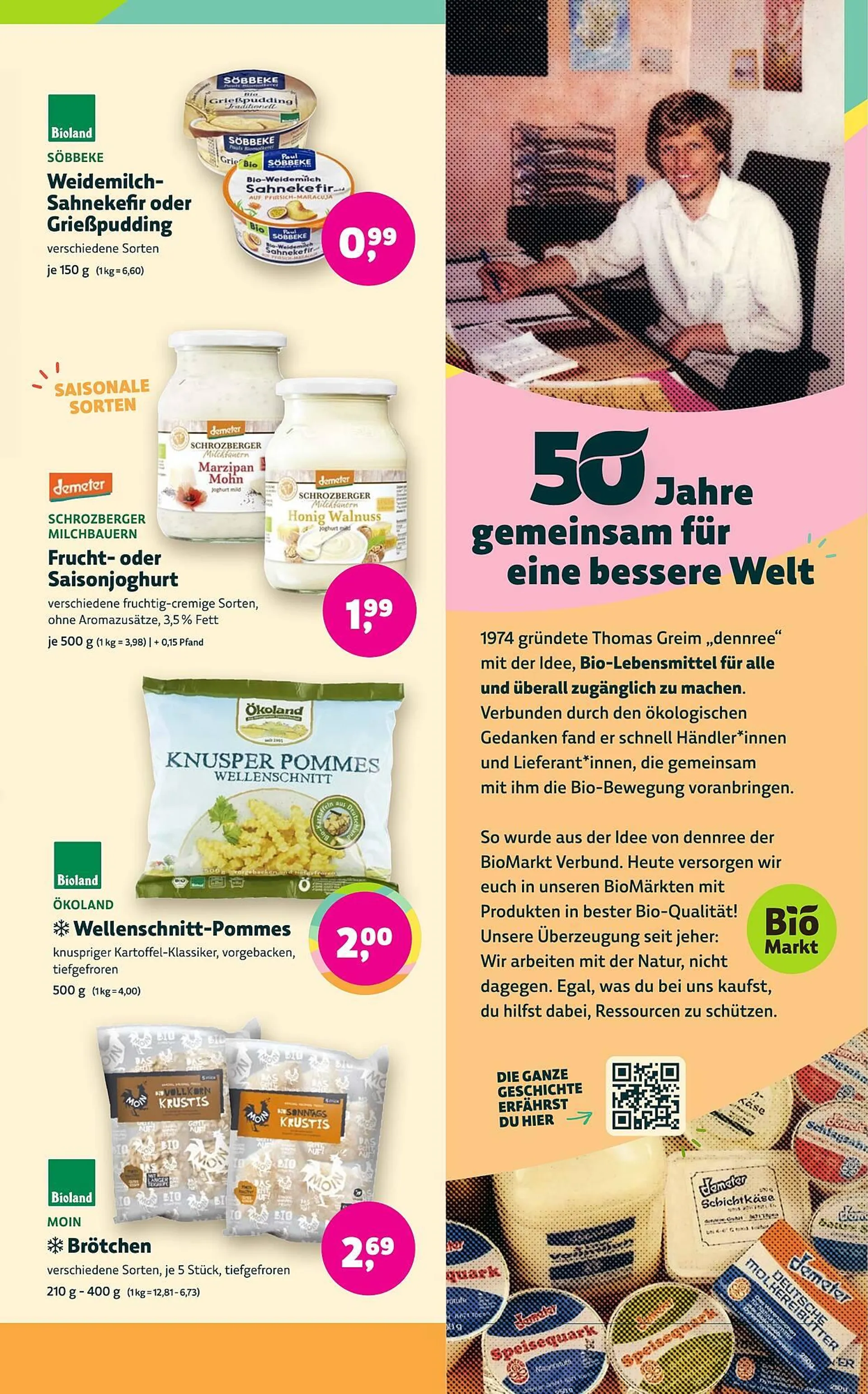 Landmann's Biomarkt Prospekt von 25. September bis 8. Oktober 2024 - Prospekt seite 3