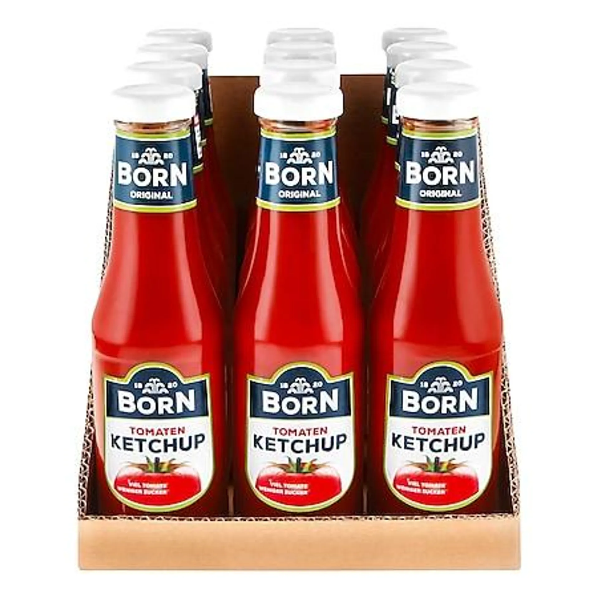 Born Tomaten Ketchup 450 ml, 12er Pack