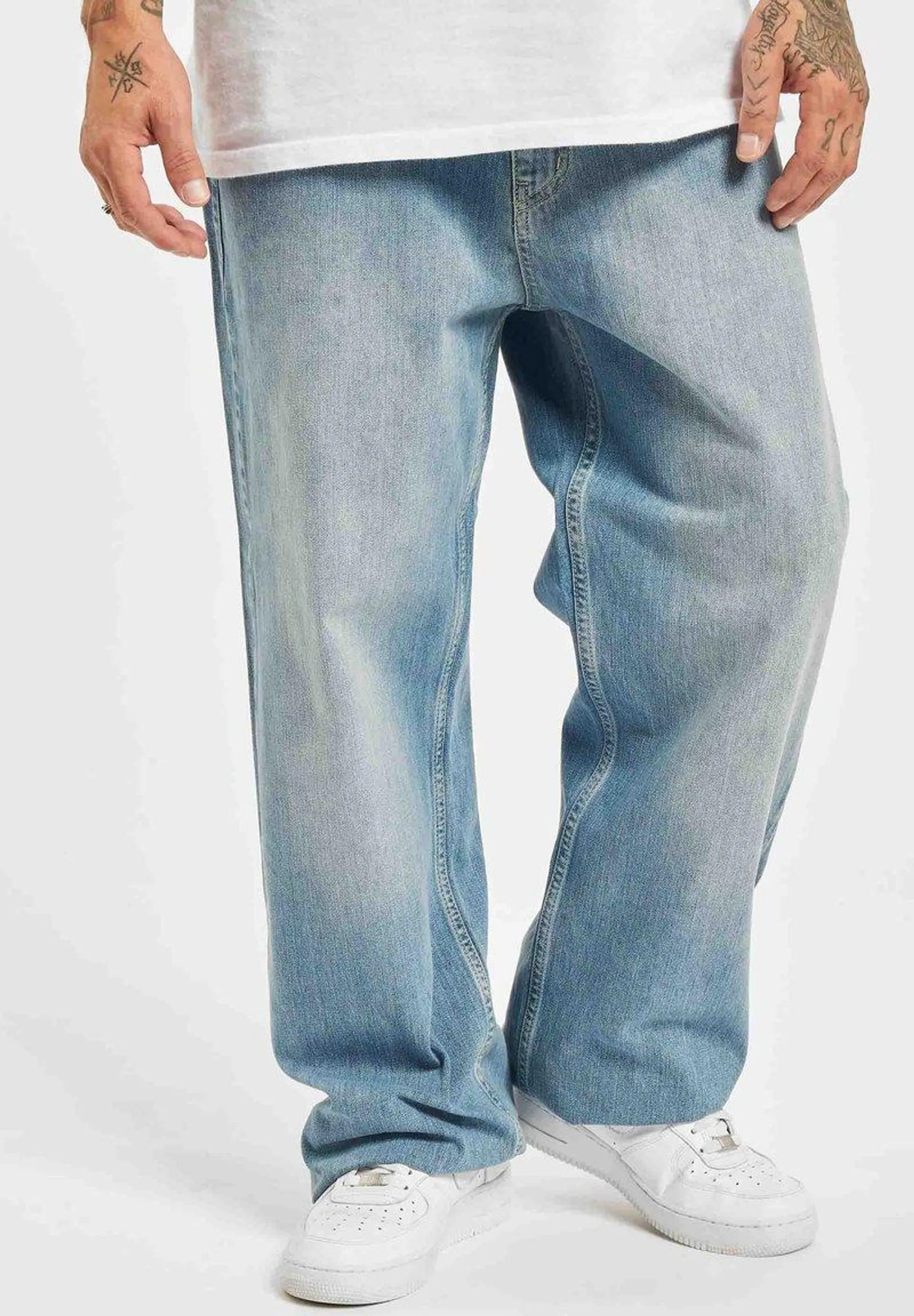 BAGGY - Relaxed fit jeans - light blue