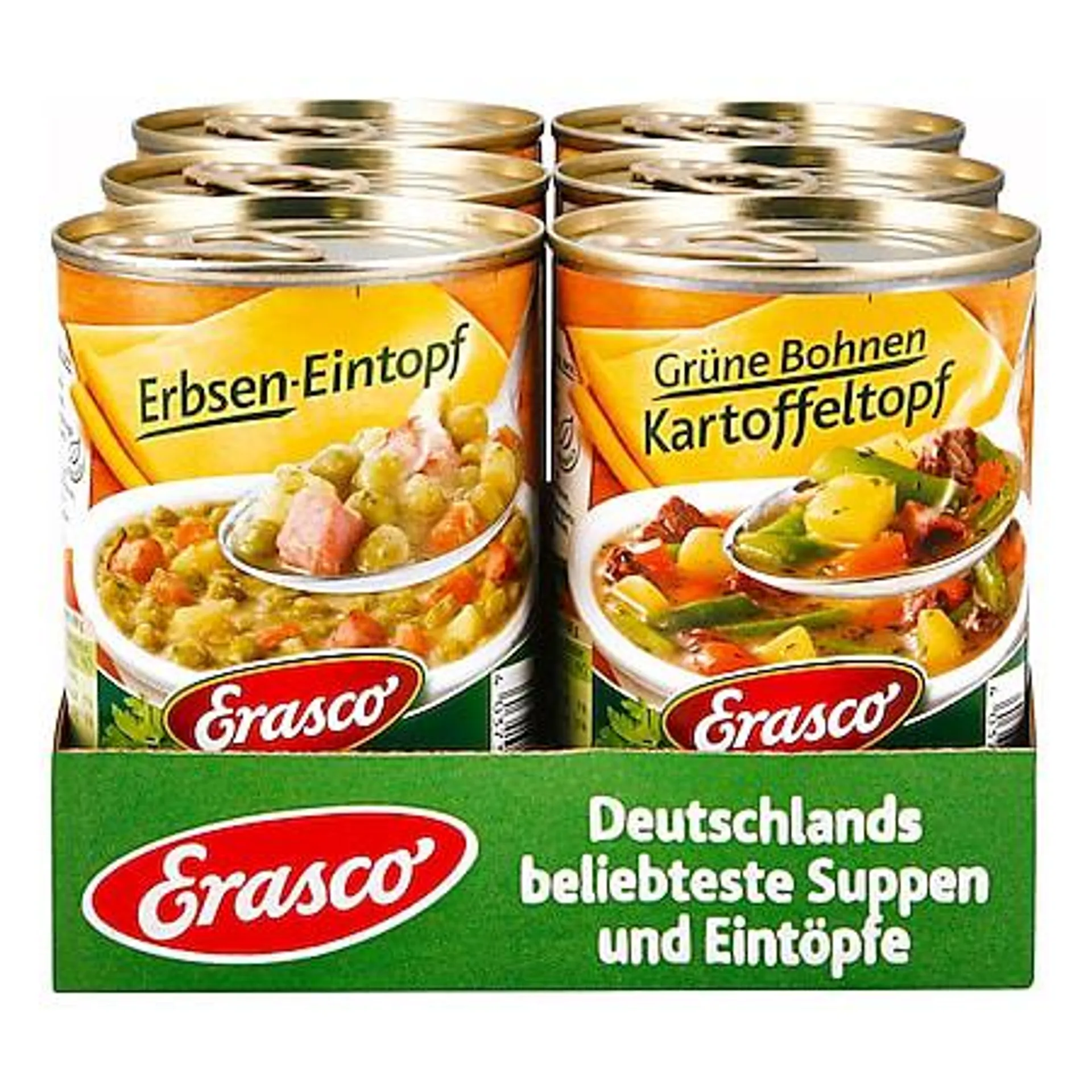 Erasco Eintöpfe 400 g, verschiedene Sorten, 6er Pack