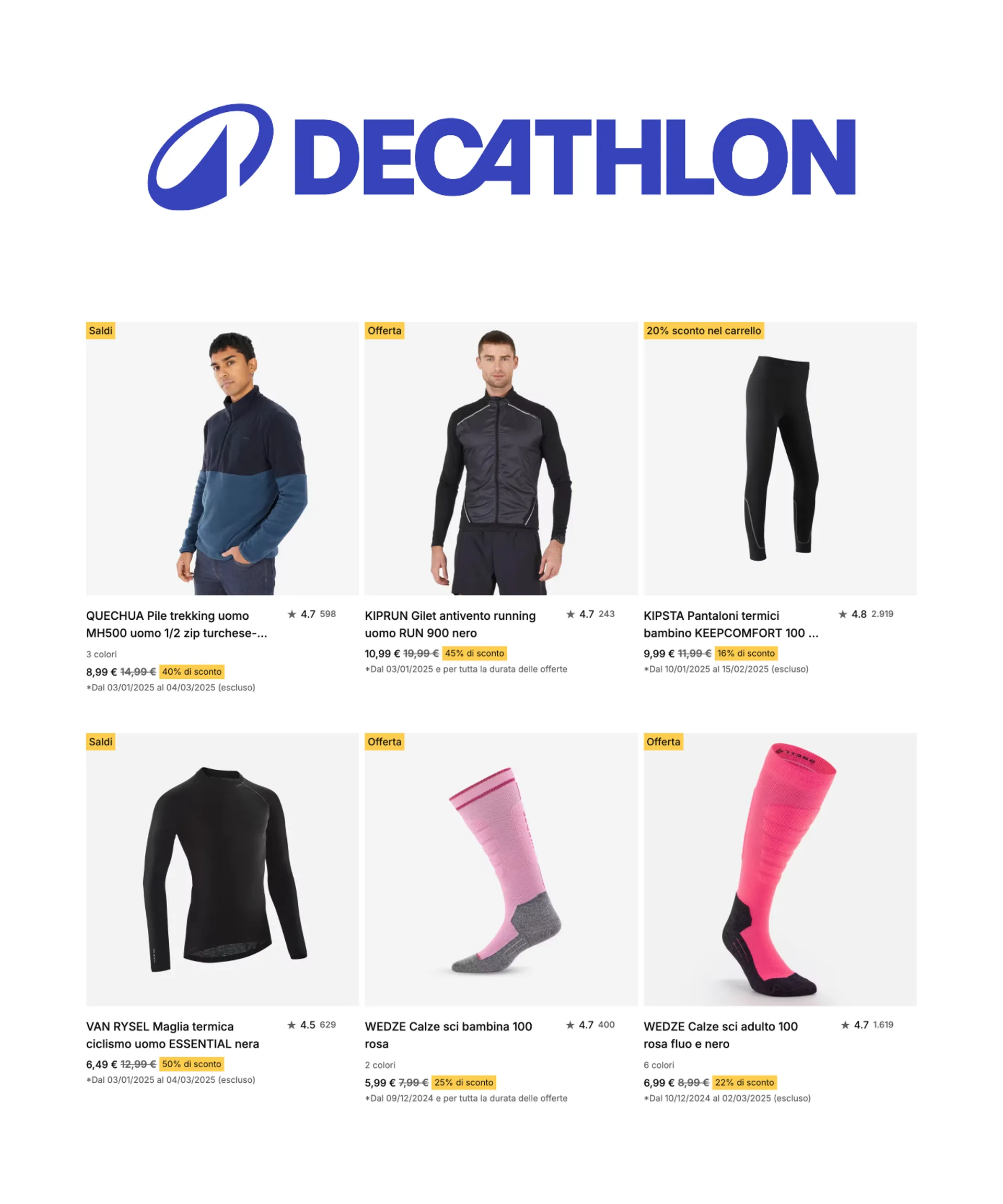 Offerta speciale di Decathlon da 24 gennaio a 14 febbraio di 2025 - Pagina del volantino 