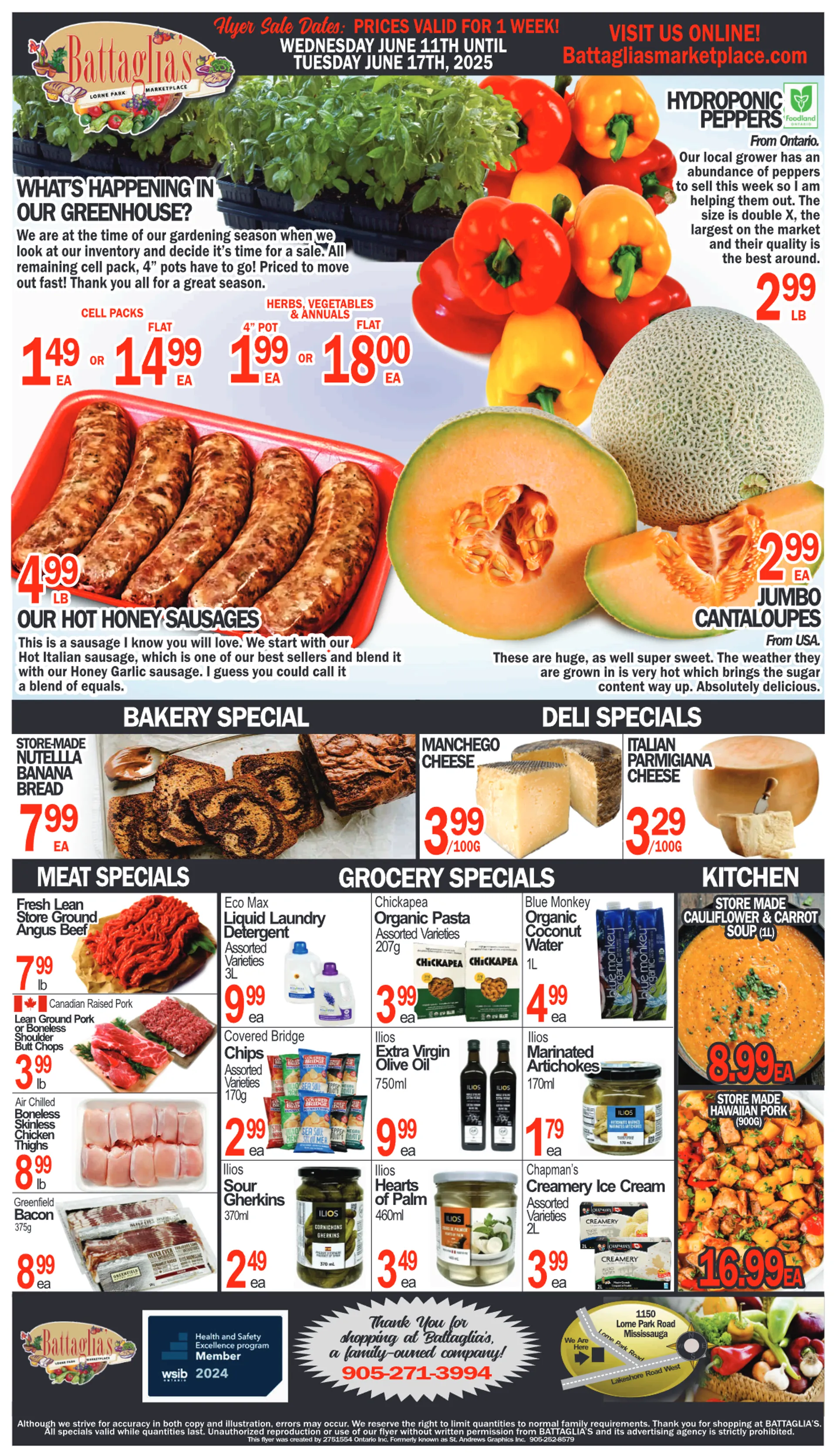 Battaglia's Marketplace Deals from June 11 to June 17 2025 - flyer page 1