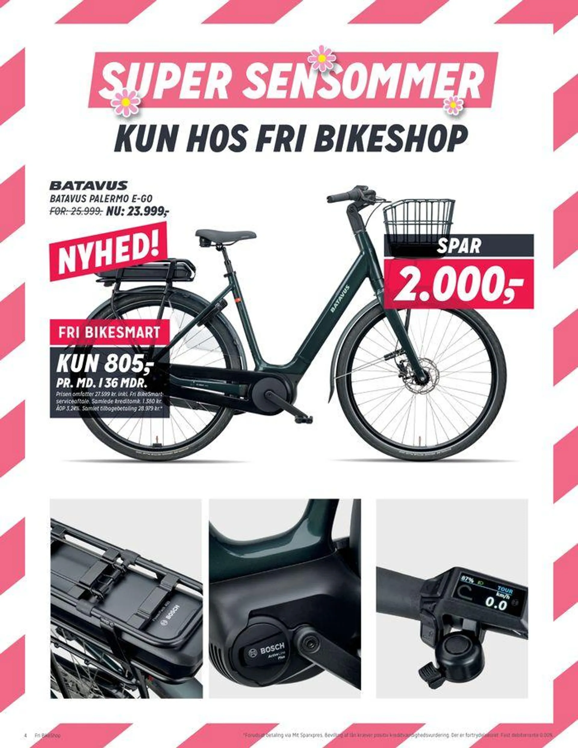 Fri BikeShop Tilbudsavis. Gyldig indtil 30. august - 13. september 2024 - tilbudsavis side 4