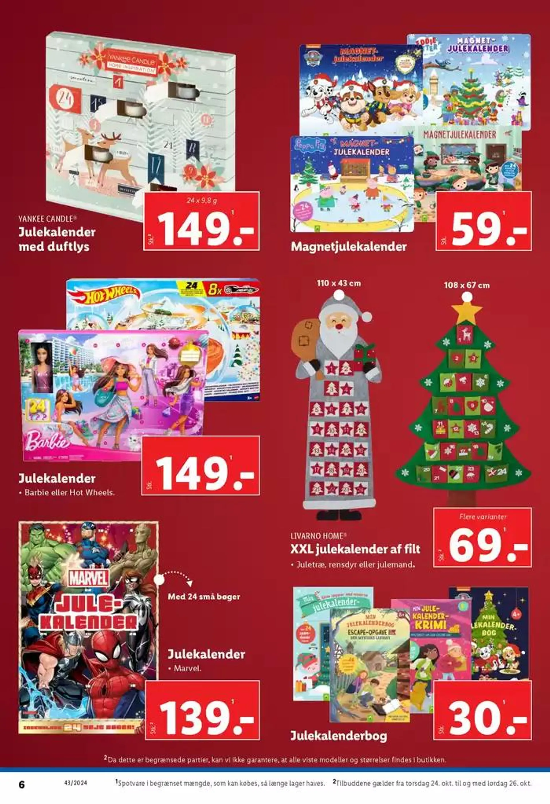 Udforsk Lidls juleunivers Gyldig indtil 16. oktober - 26. oktober 2024 - tilbudsavis side 6