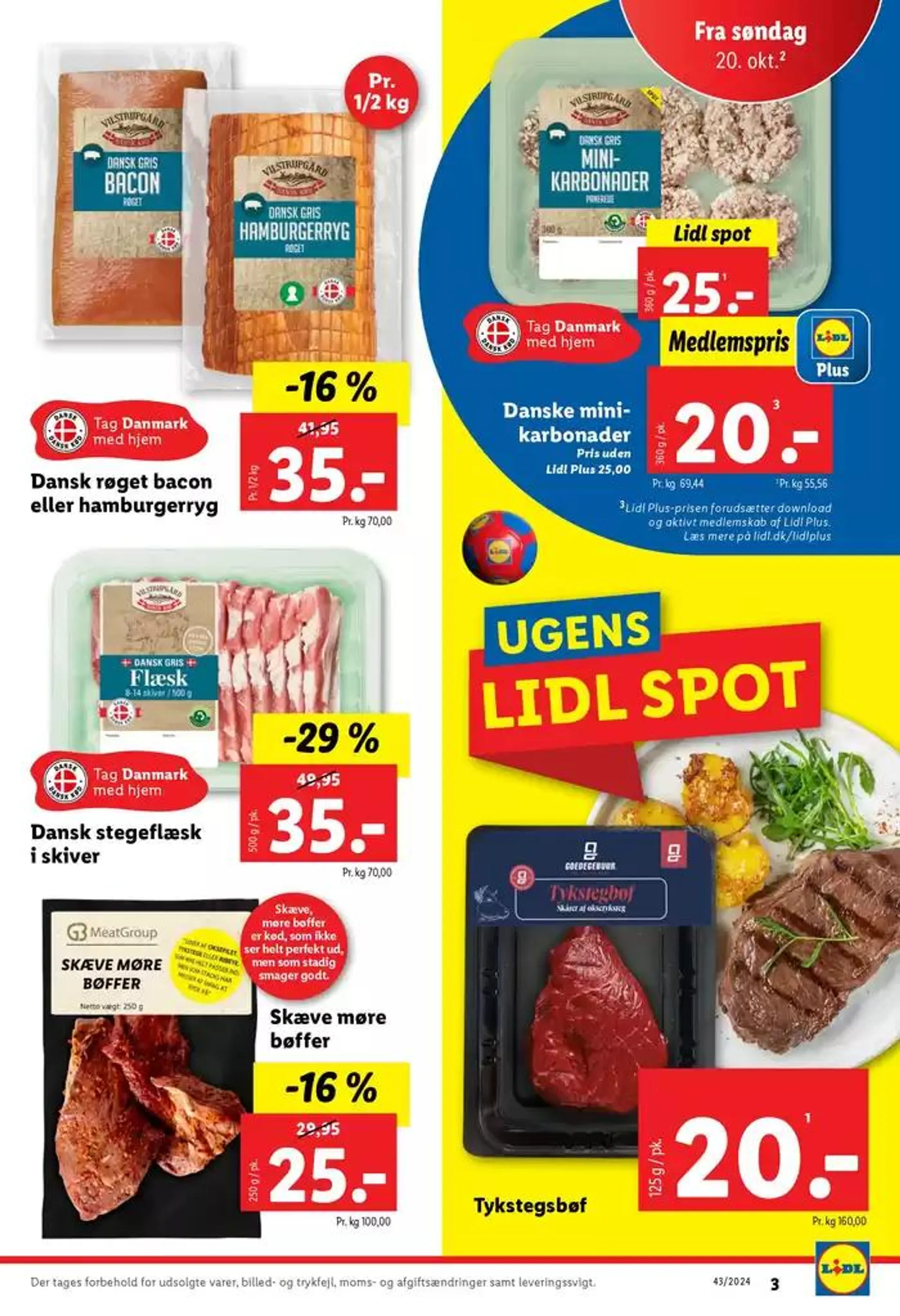 Lidl Tilbudsavis Gyldig indtil 16. oktober - 26. oktober 2024 - tilbudsavis side 3