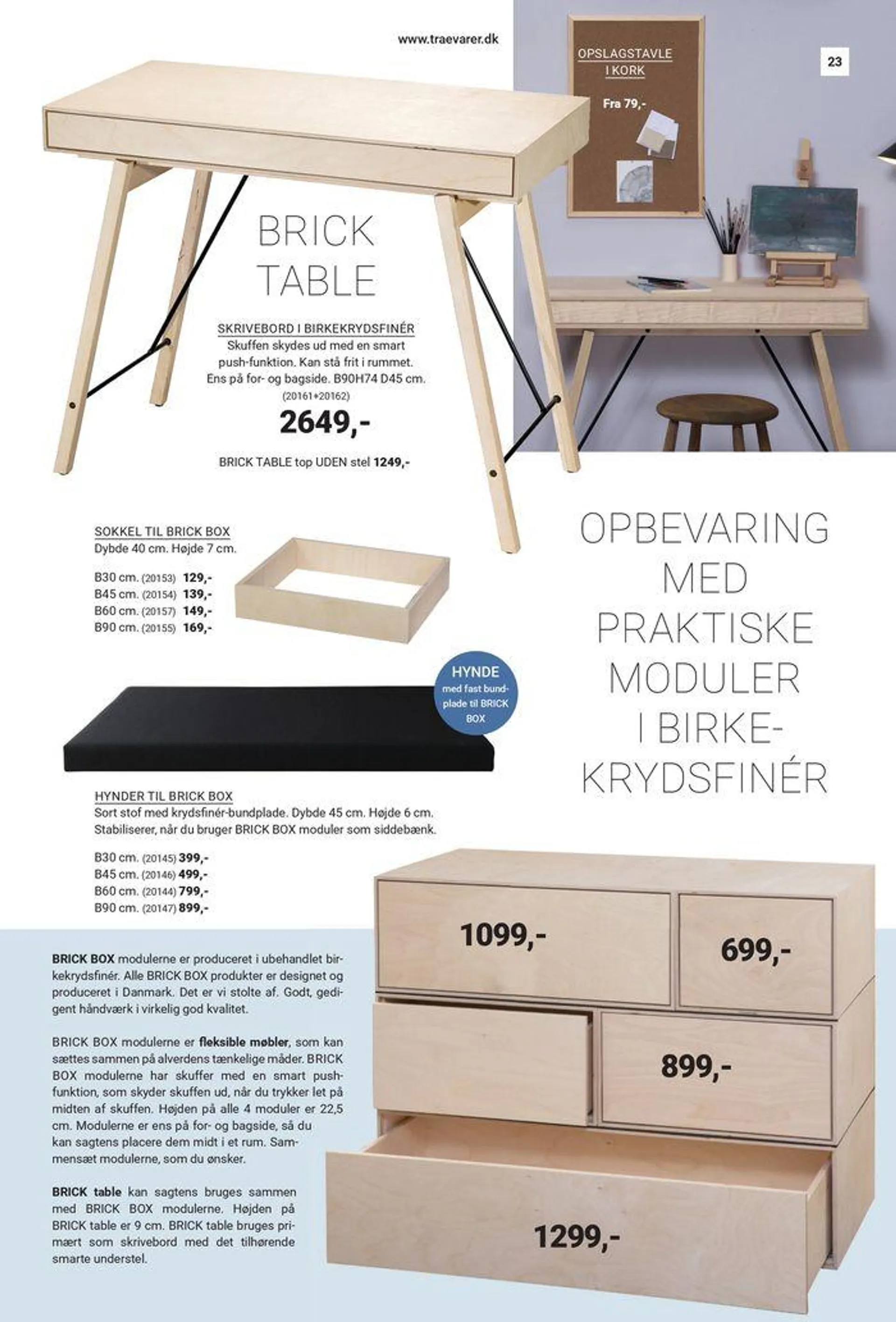 Indret med trae Gyldig indtil 18. januar - 31. december 2024 - tilbudsavis side 23