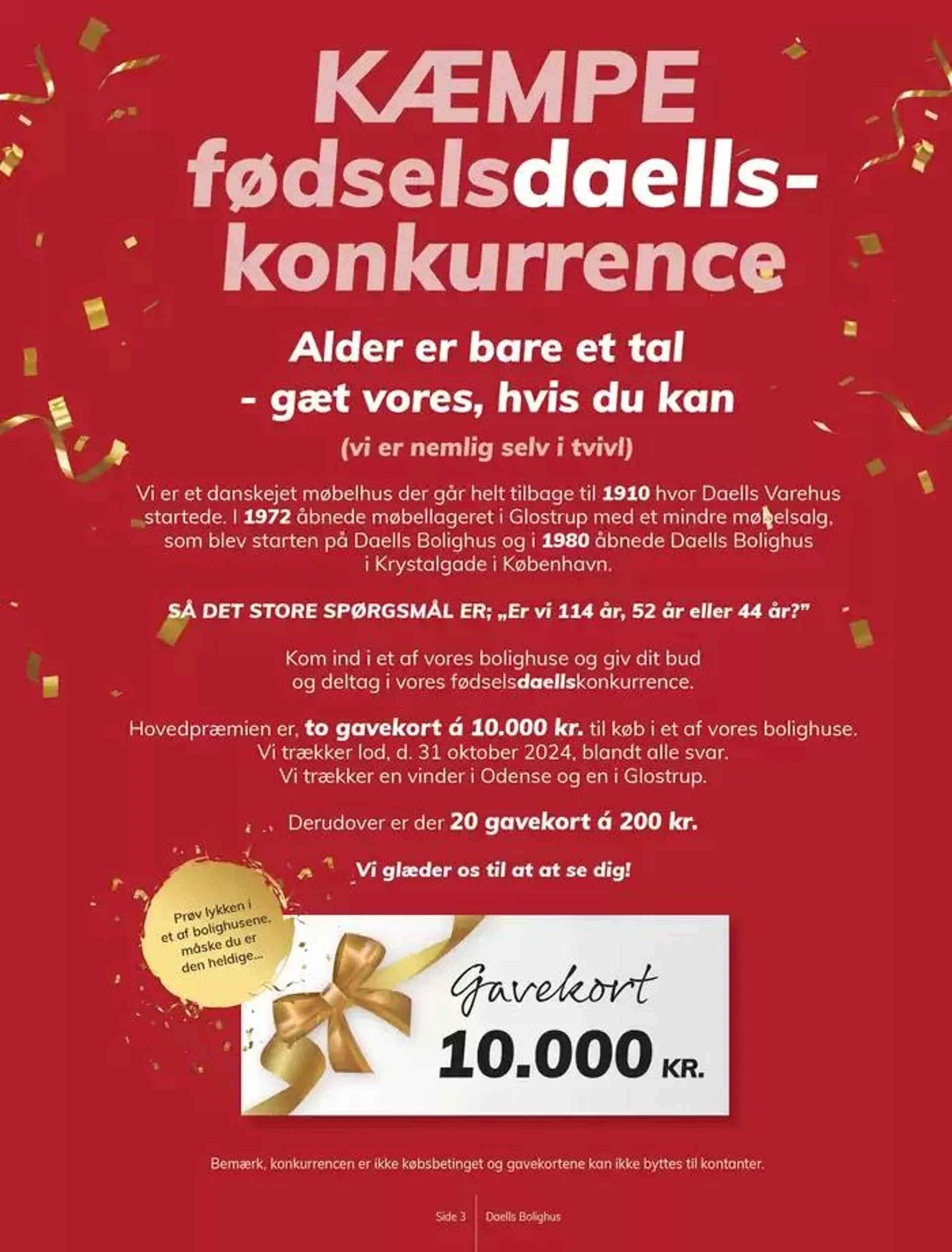 Daells Bolighus Kom til fødselsDAELLSfest! Gyldig indtil 18. oktober - 1. november 2024 - tilbudsavis side 3