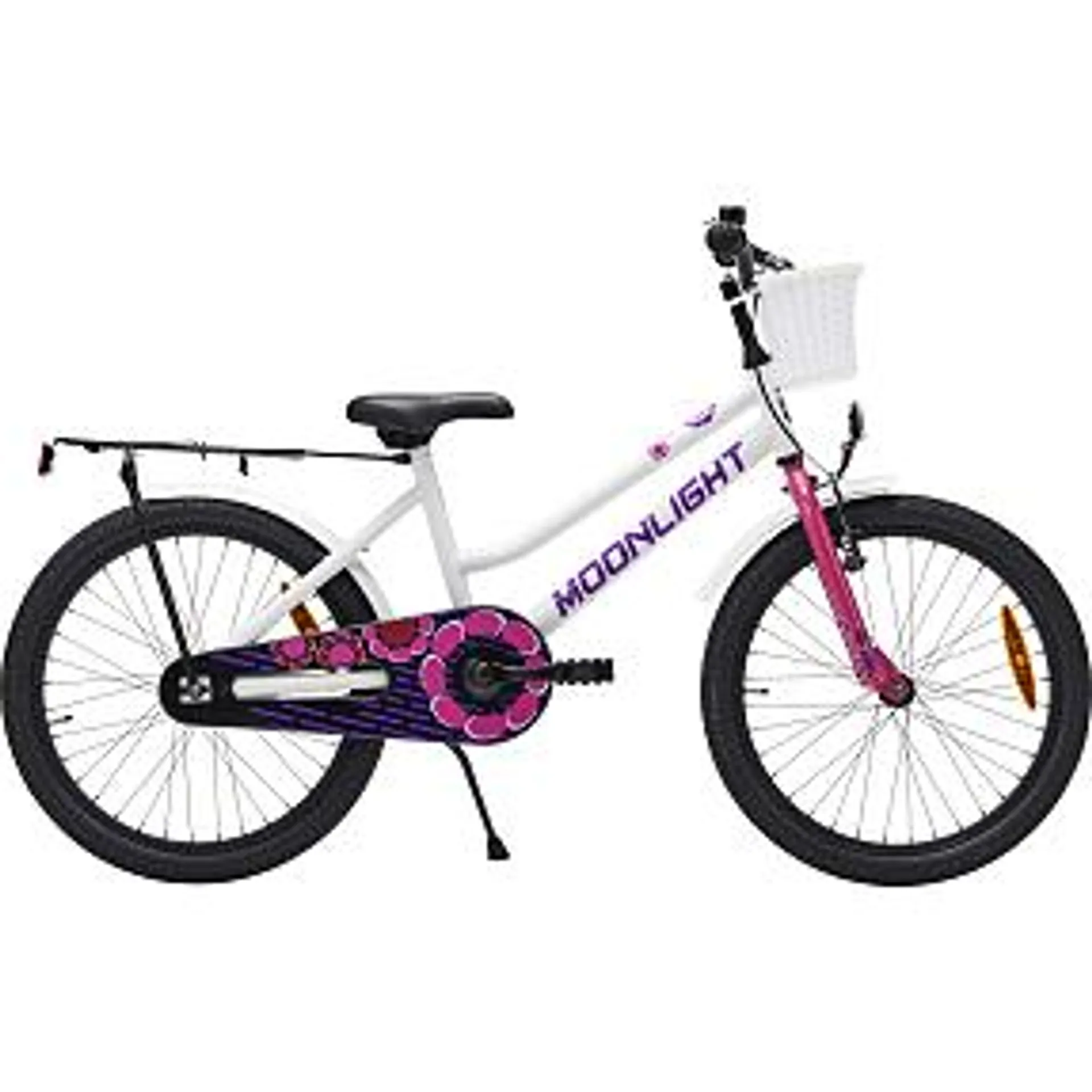 Puch Moonlight pige juniorcykel 1 gear 20" 2024 - hvid/pink