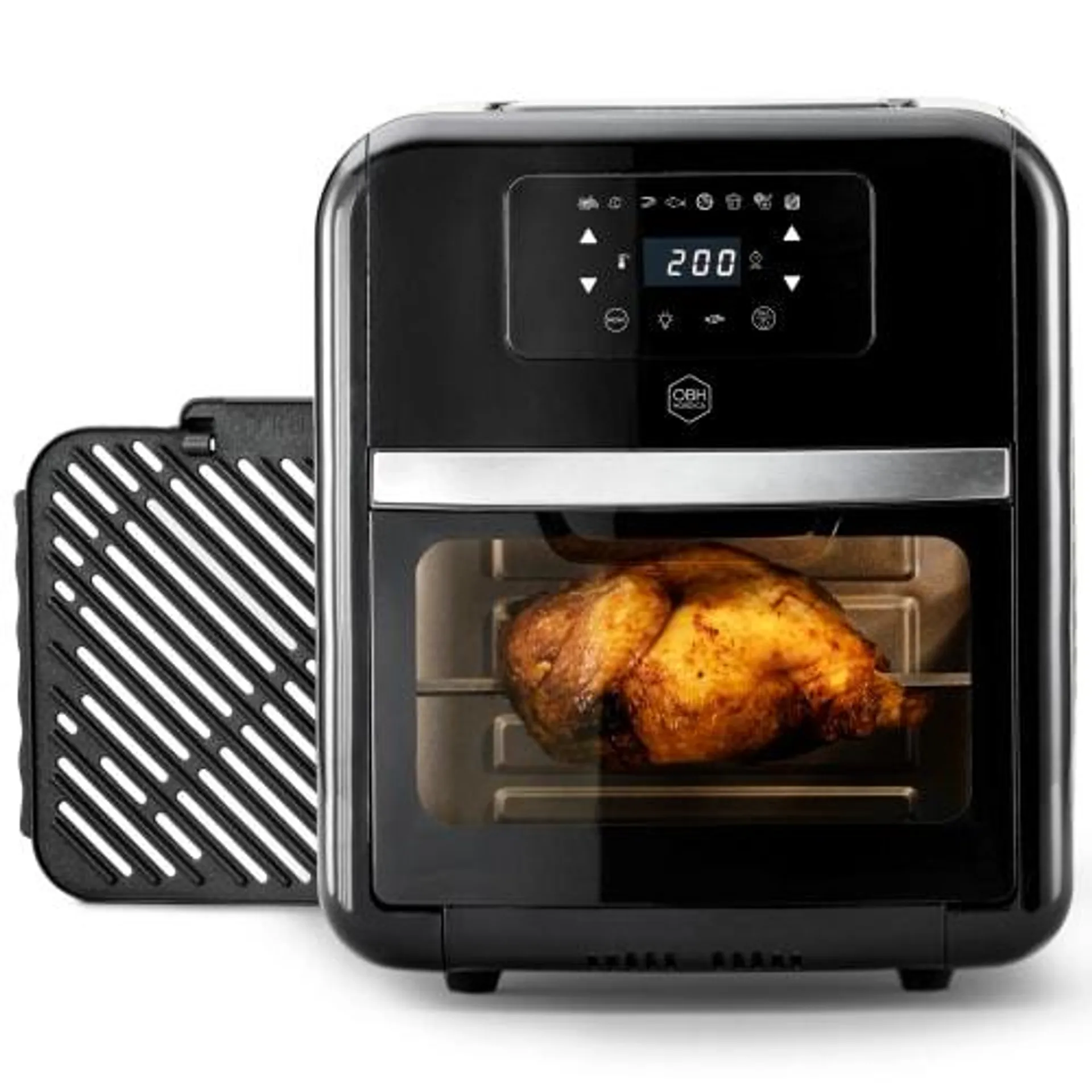 OBH Nordica airfryer - Easy Fry & Grill - XXL 9 i 1 - Sort