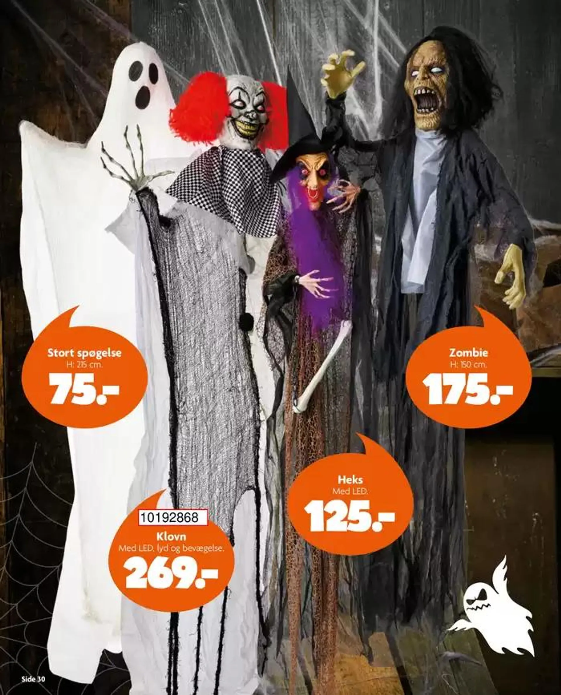 Halloween Katalog Gyldig indtil 27. september - 31. oktober 2024 - tilbudsavis side 30