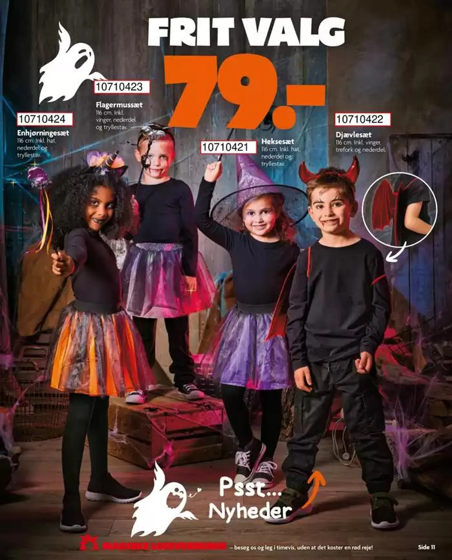 Halloween Katalog Gyldig indtil 27. september - 31. oktober 2024 - tilbudsavis side 11