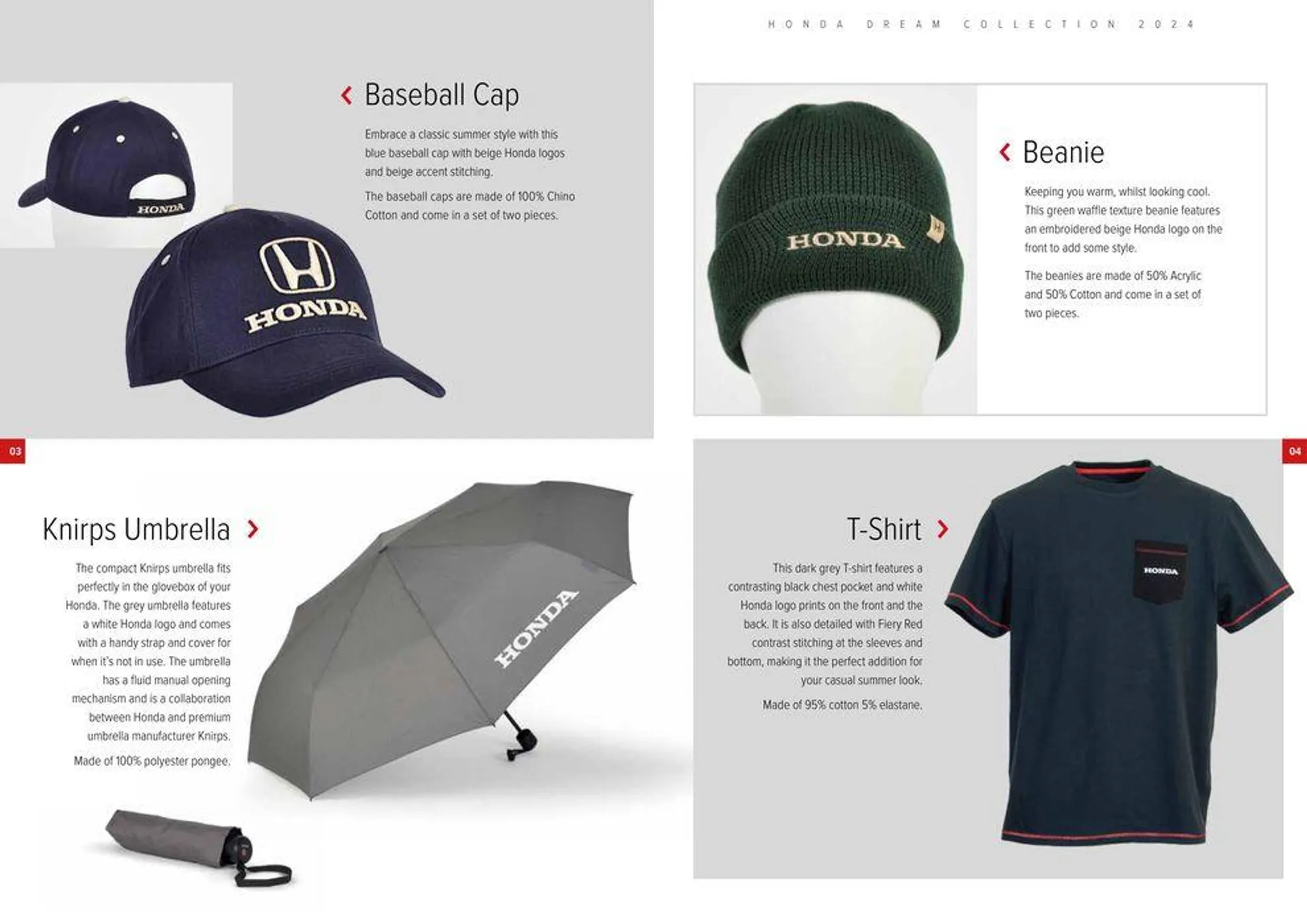 Honda 2024 Merchandise brochure Gyldig indtil 12. september - 12. september 2025 - tilbudsavis side 3